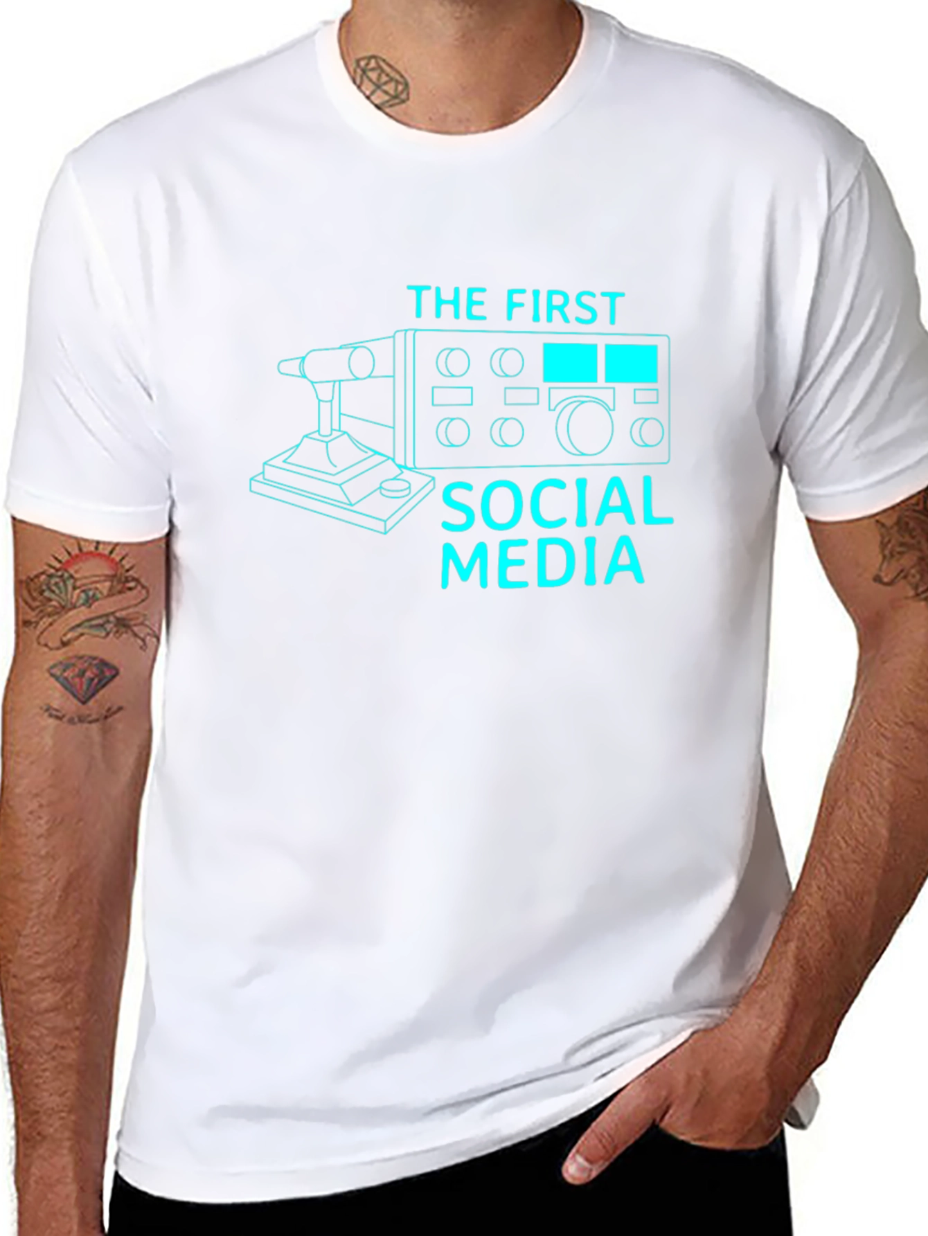 First Social Media Ham Radio T-Shirt