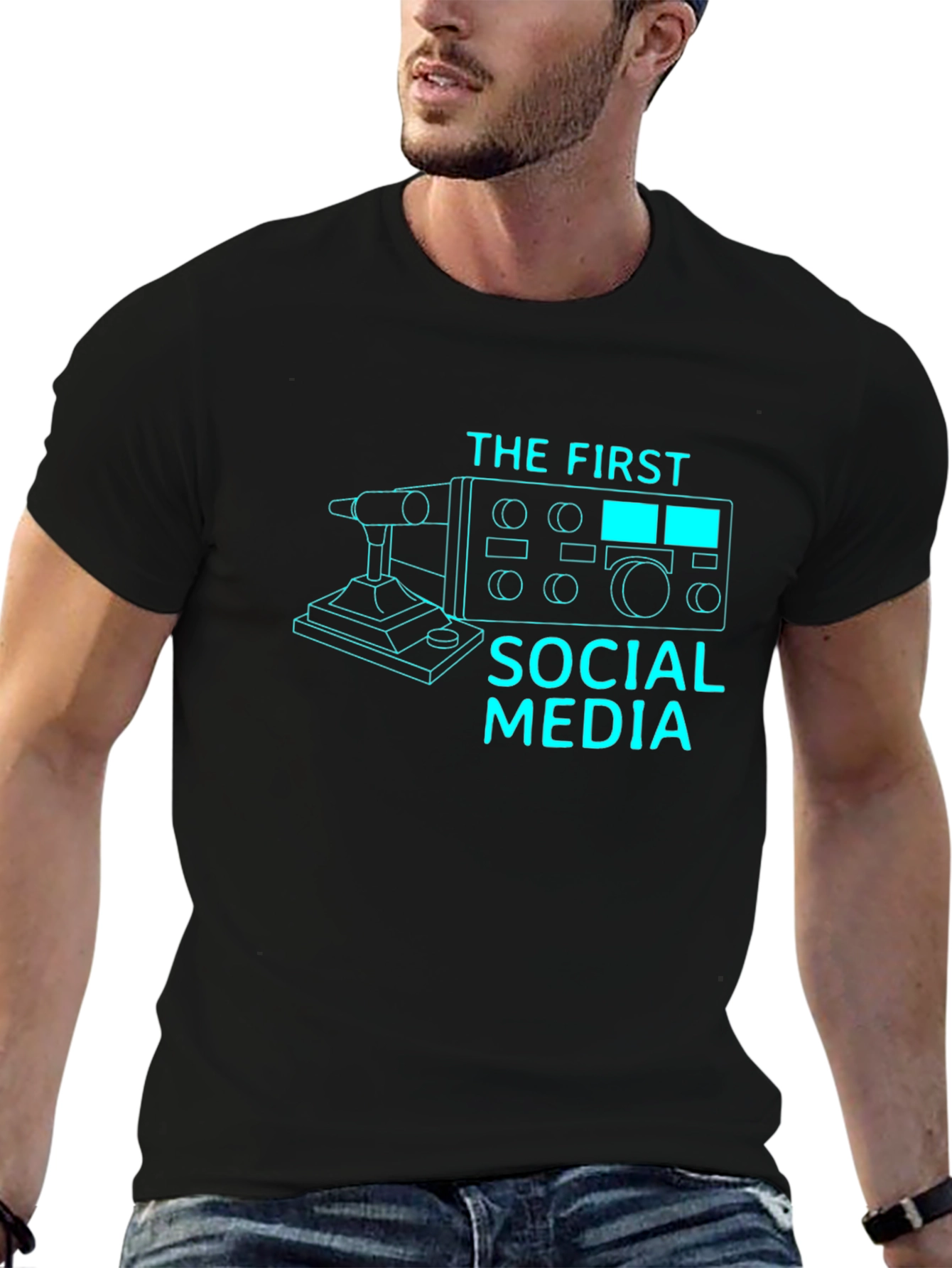 First Social Media Ham Radio T-Shirt