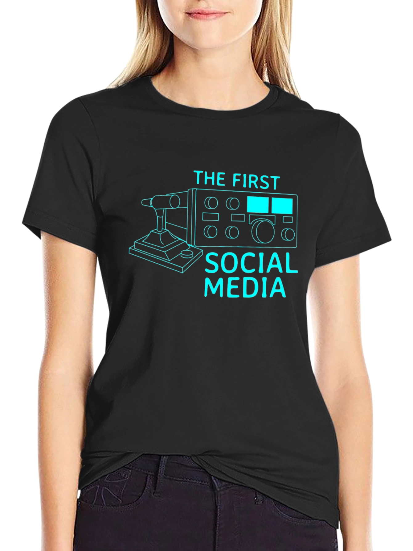 First Social Media Ham Radio T-Shirt