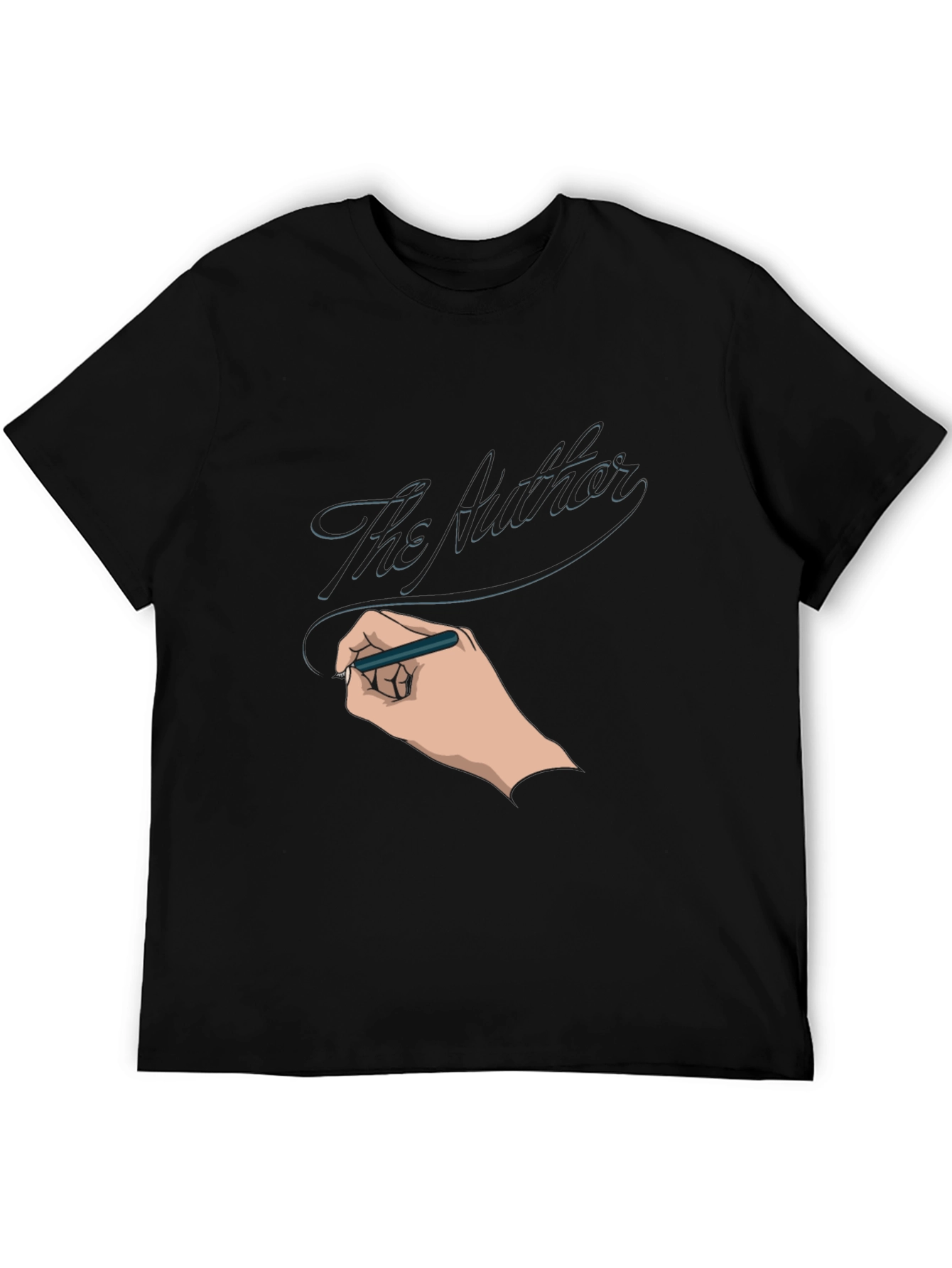 The Author Graphic T-Shirt - Black