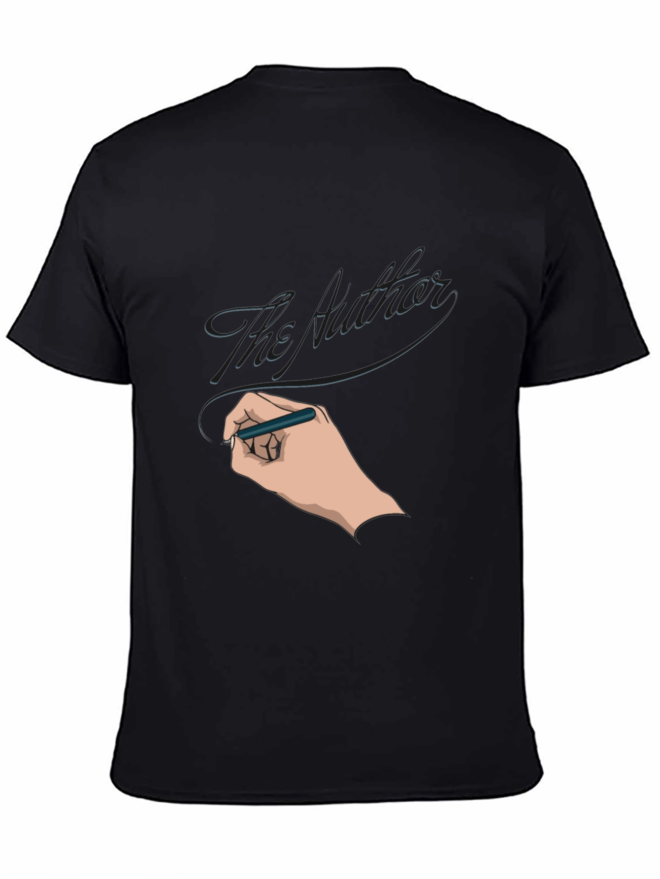 The Author Graphic T-Shirt - Black