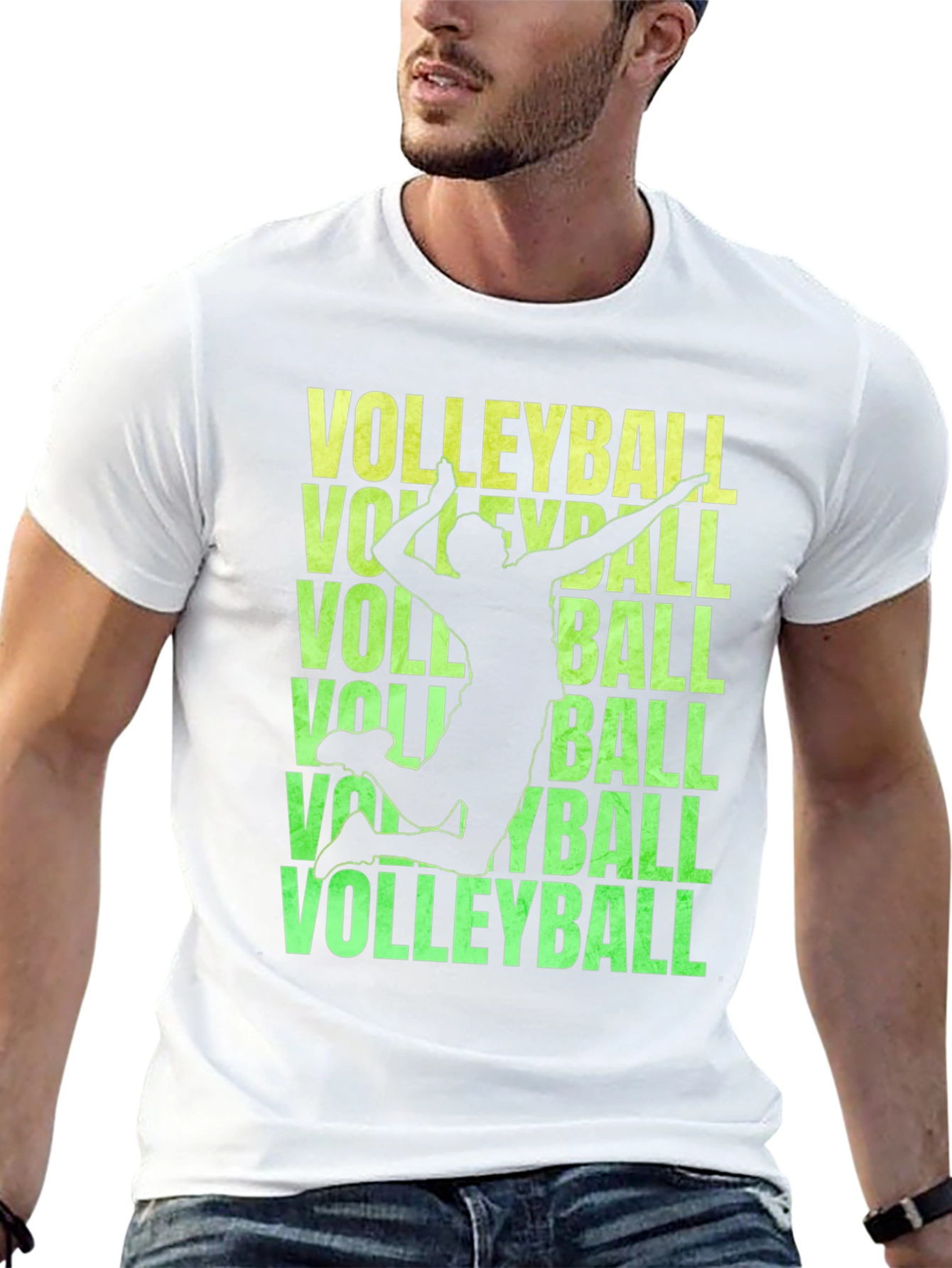 Volleyball Graphic Tee - Sports Fan Apparel
