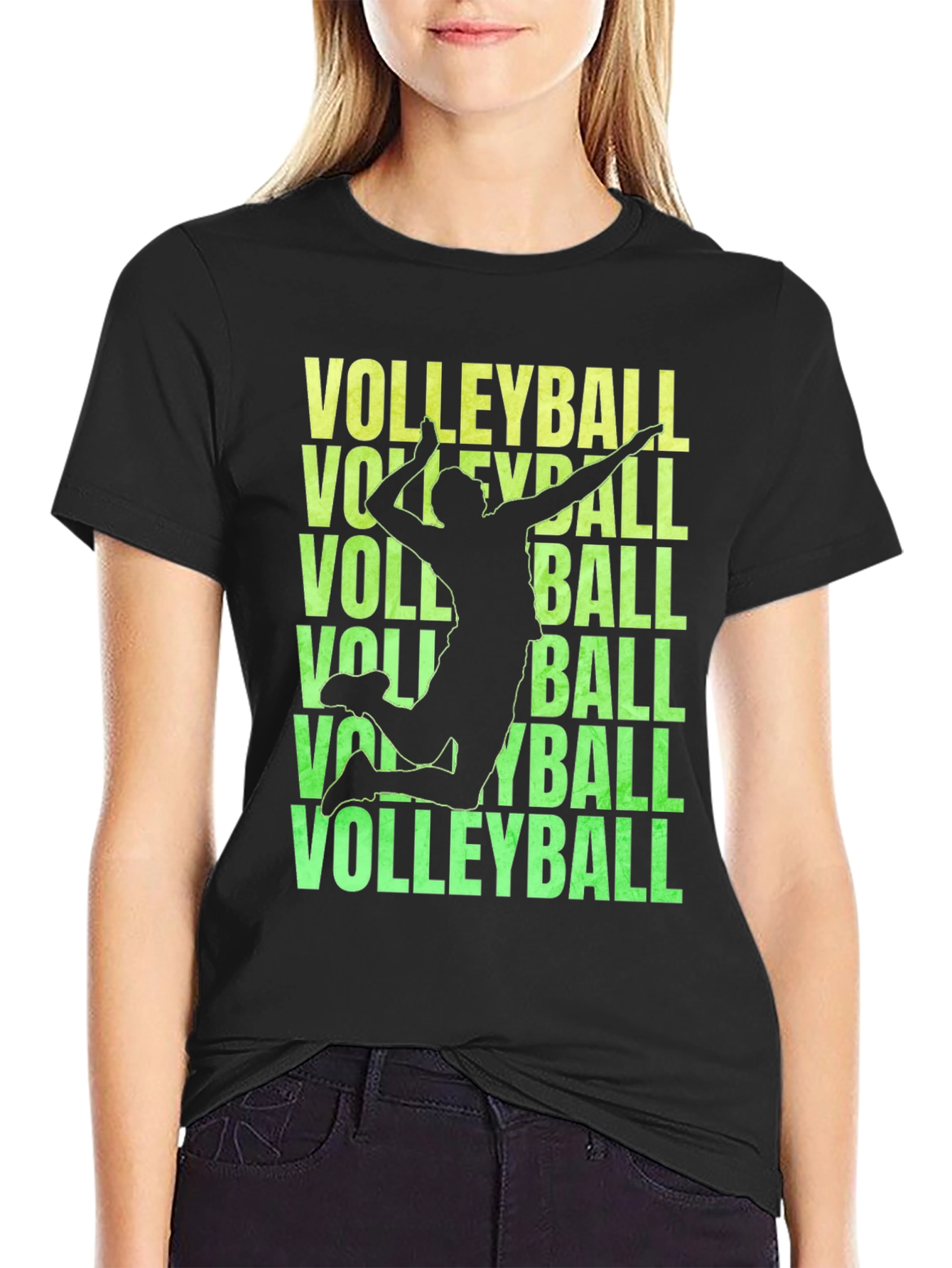 Volleyball Graphic Tee - Sports Fan Apparel