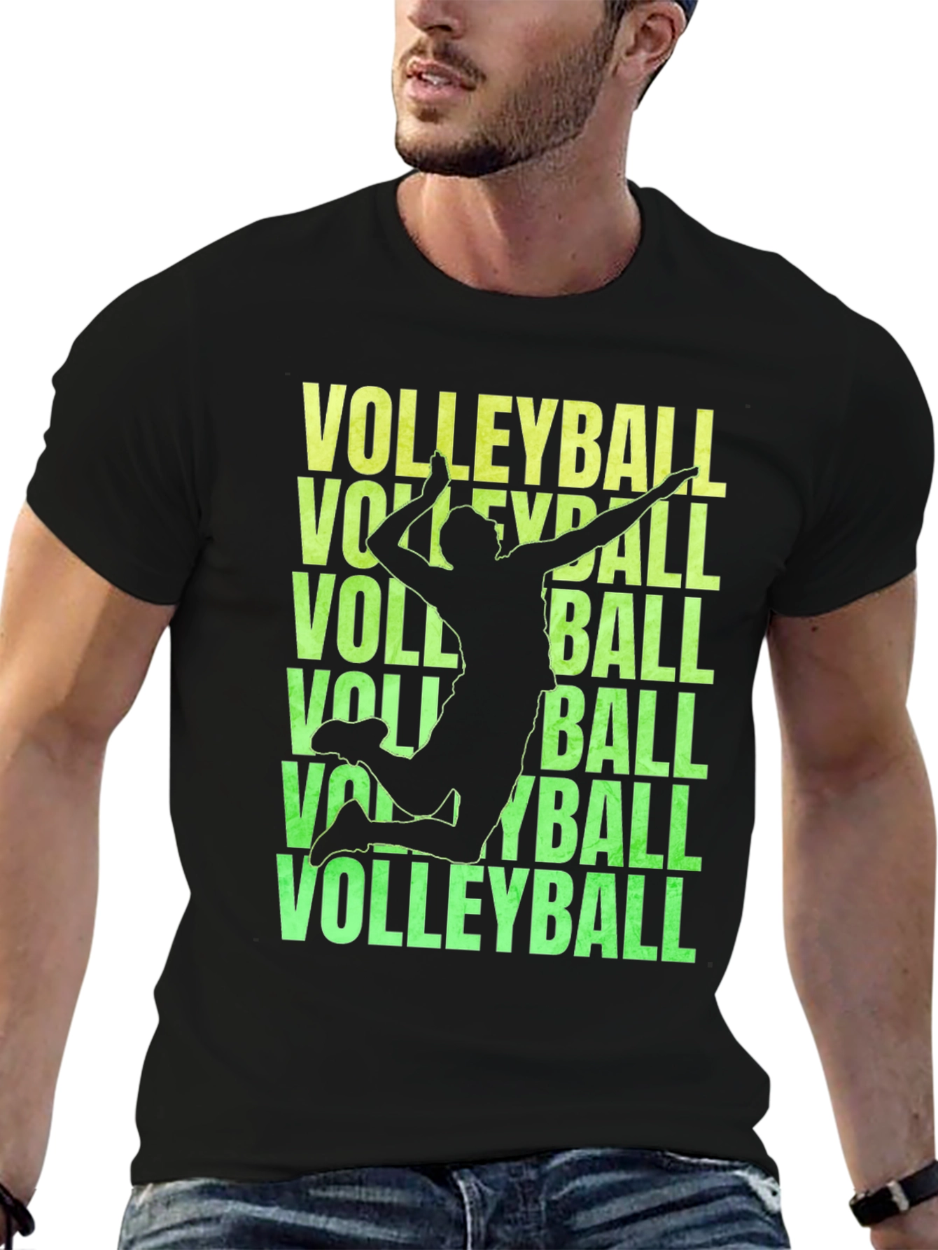 Volleyball Graphic Tee - Sports Fan Apparel
