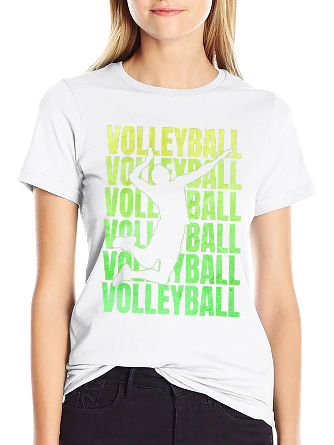 Volleyball Graphic Tee - Sports Fan Apparel