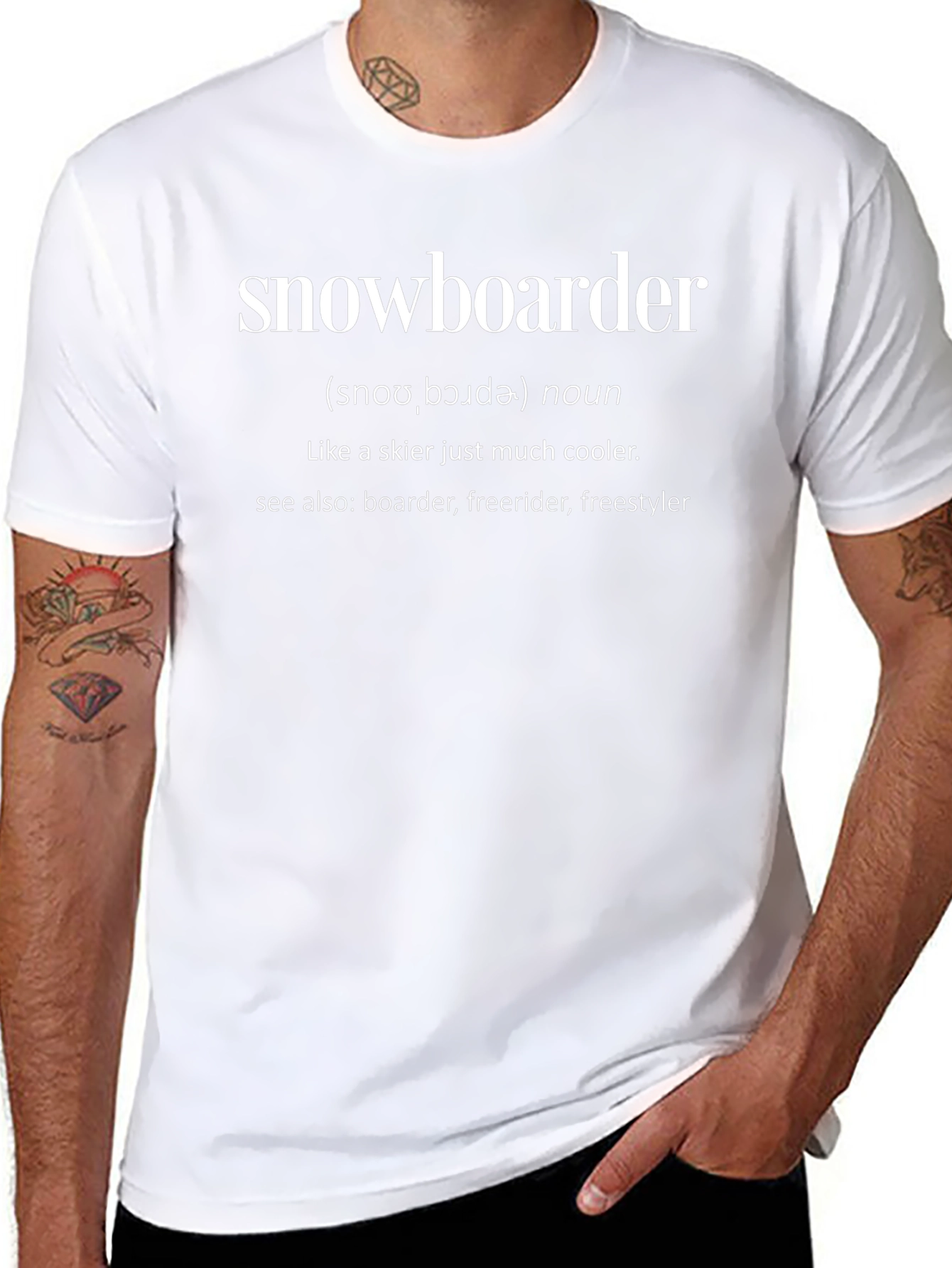 Snowboarder Definition Graphic Tee
