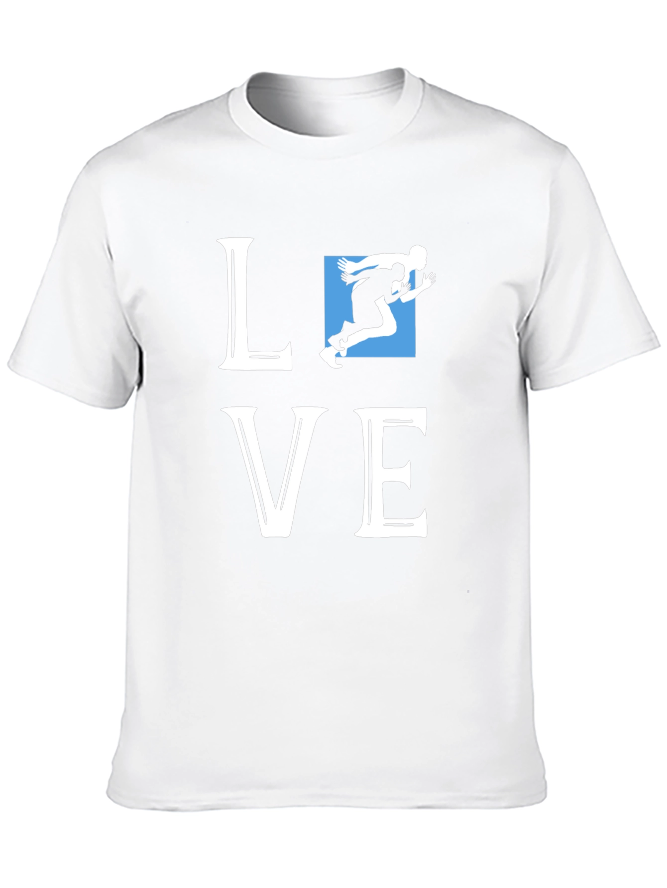 Love Running Graphic Tee - Black