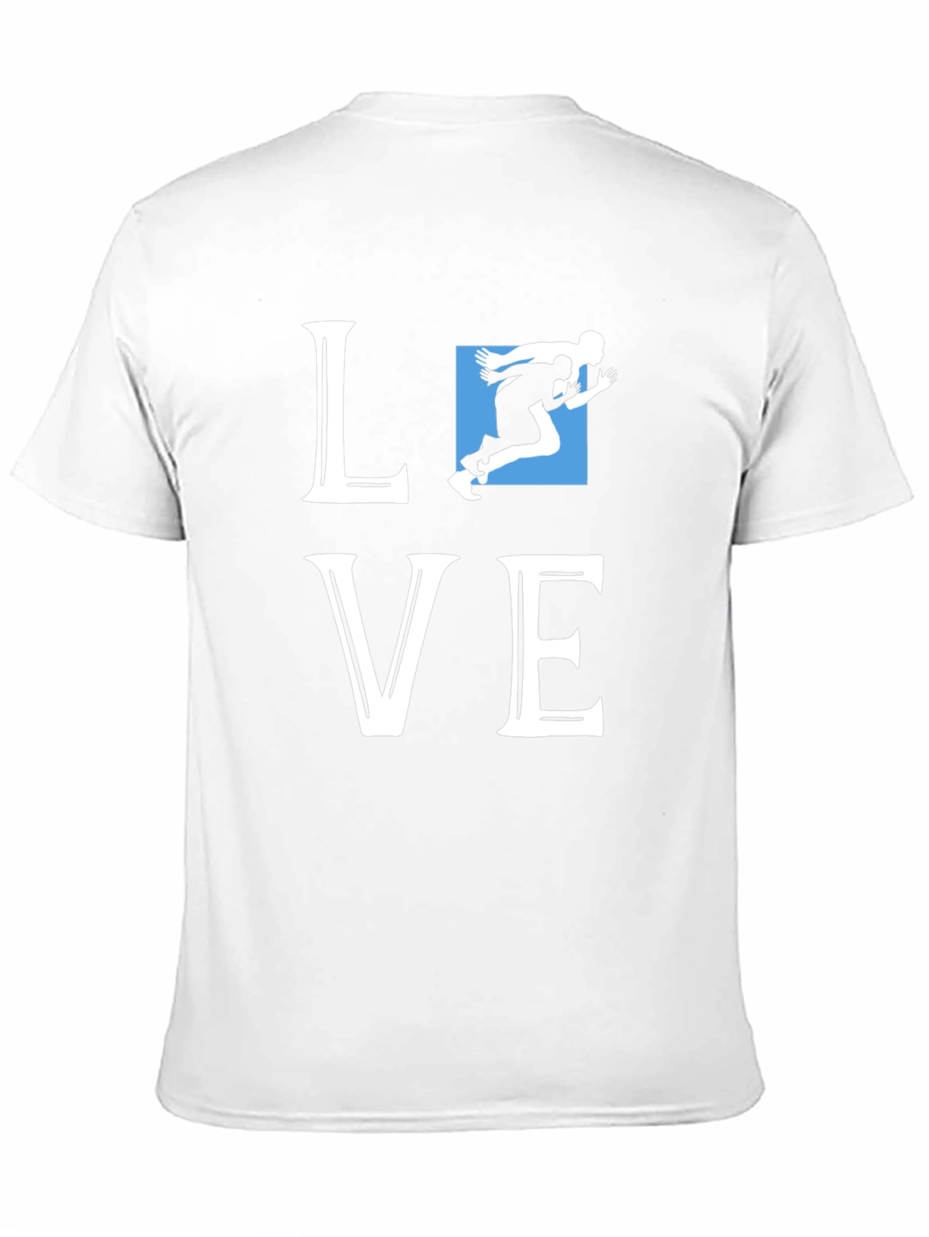Love Running Graphic Tee - Black