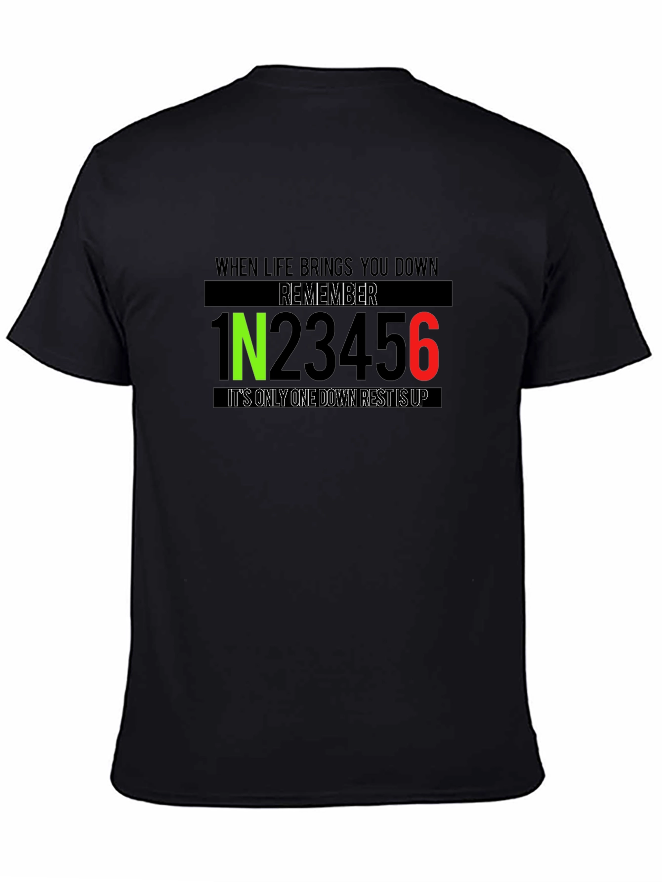 Motorcycle Gear Shift Pattern T-Shirt - Ride Safe