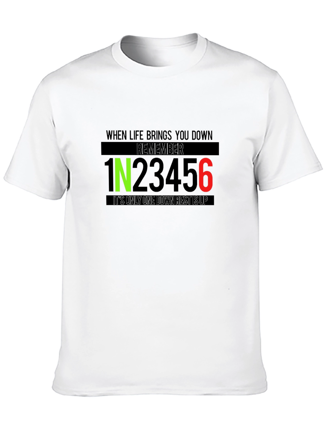 Motorcycle Gear Shift Pattern T-Shirt - Ride Safe