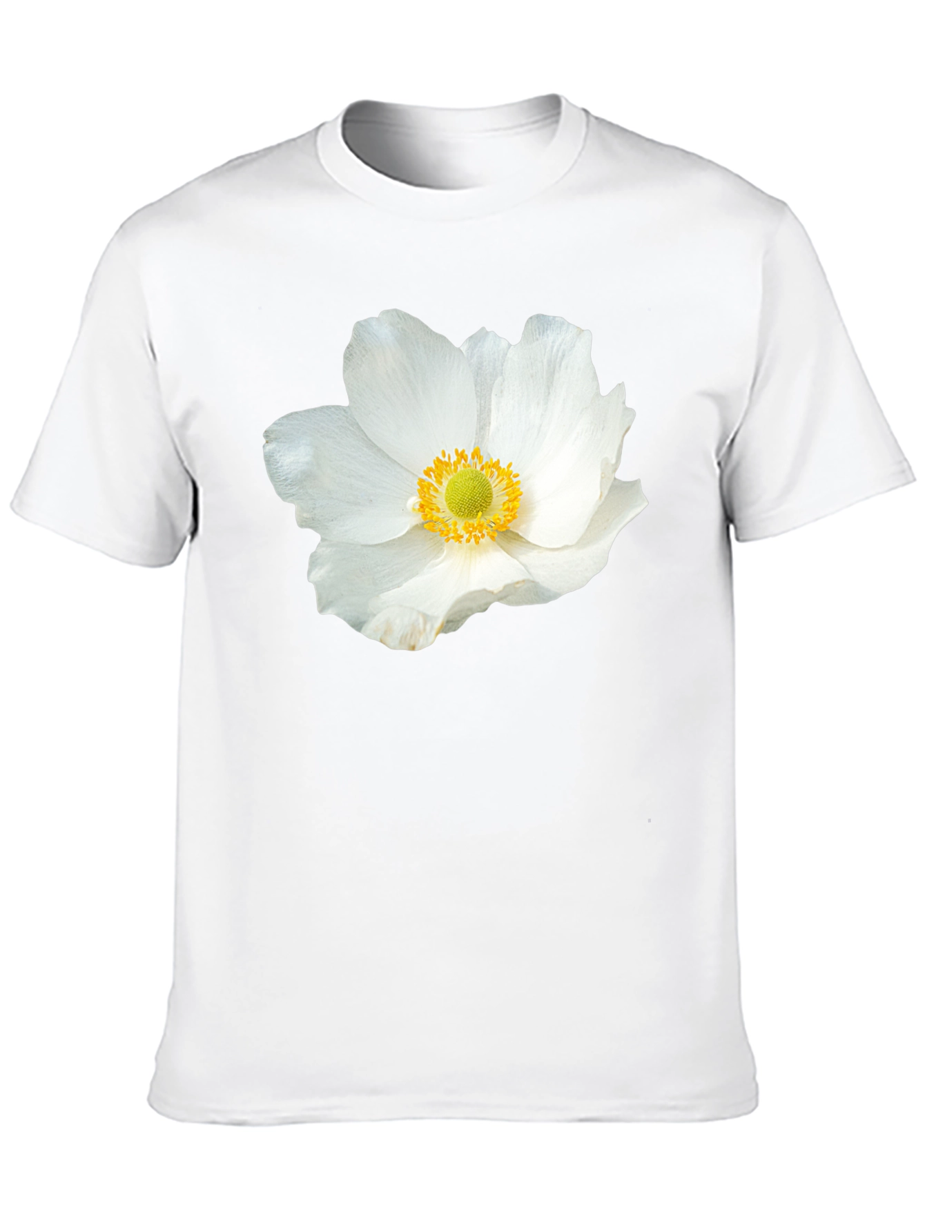 Floral Graphic Black T-Shirt