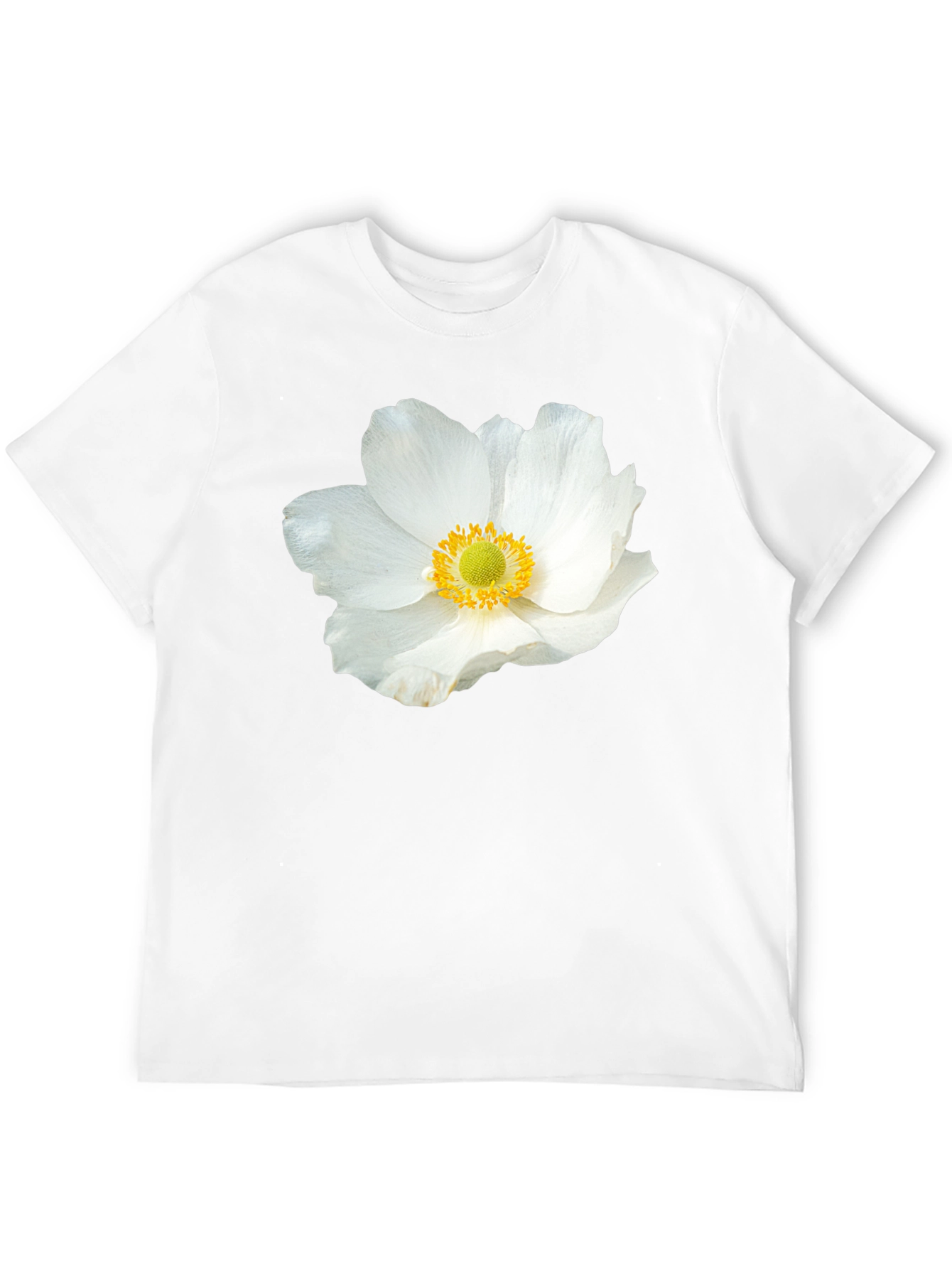 Floral Graphic Black T-Shirt