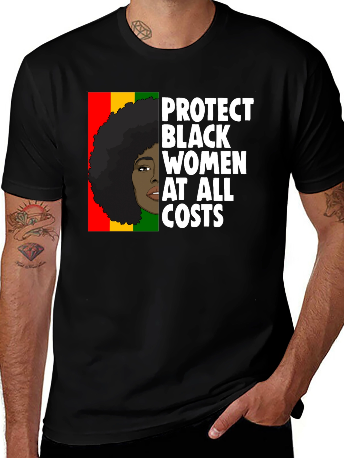 Protect Black Women Graphic Tee