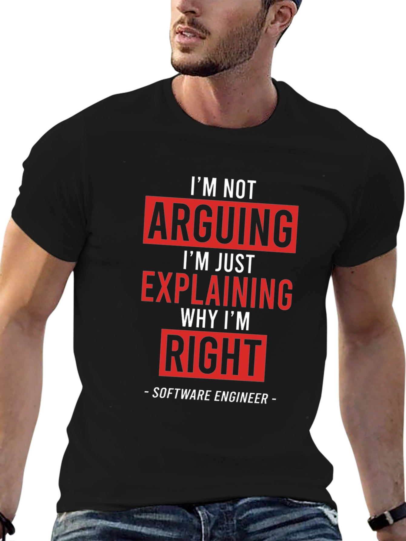 Im Not Arguing Funny Software Engineer T-Shirt