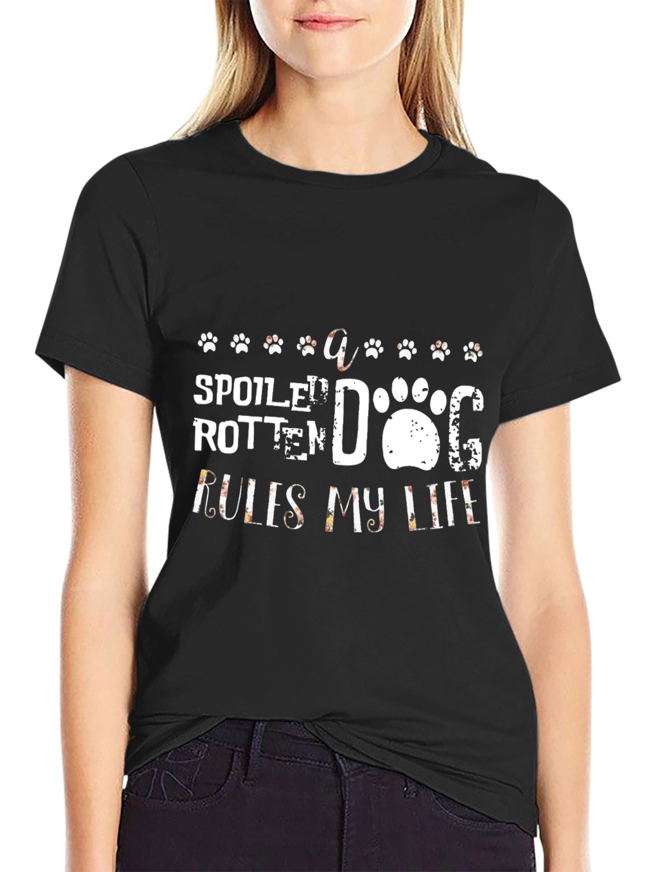 Spoiled Rotten Dog Rules My Life T-Shirt