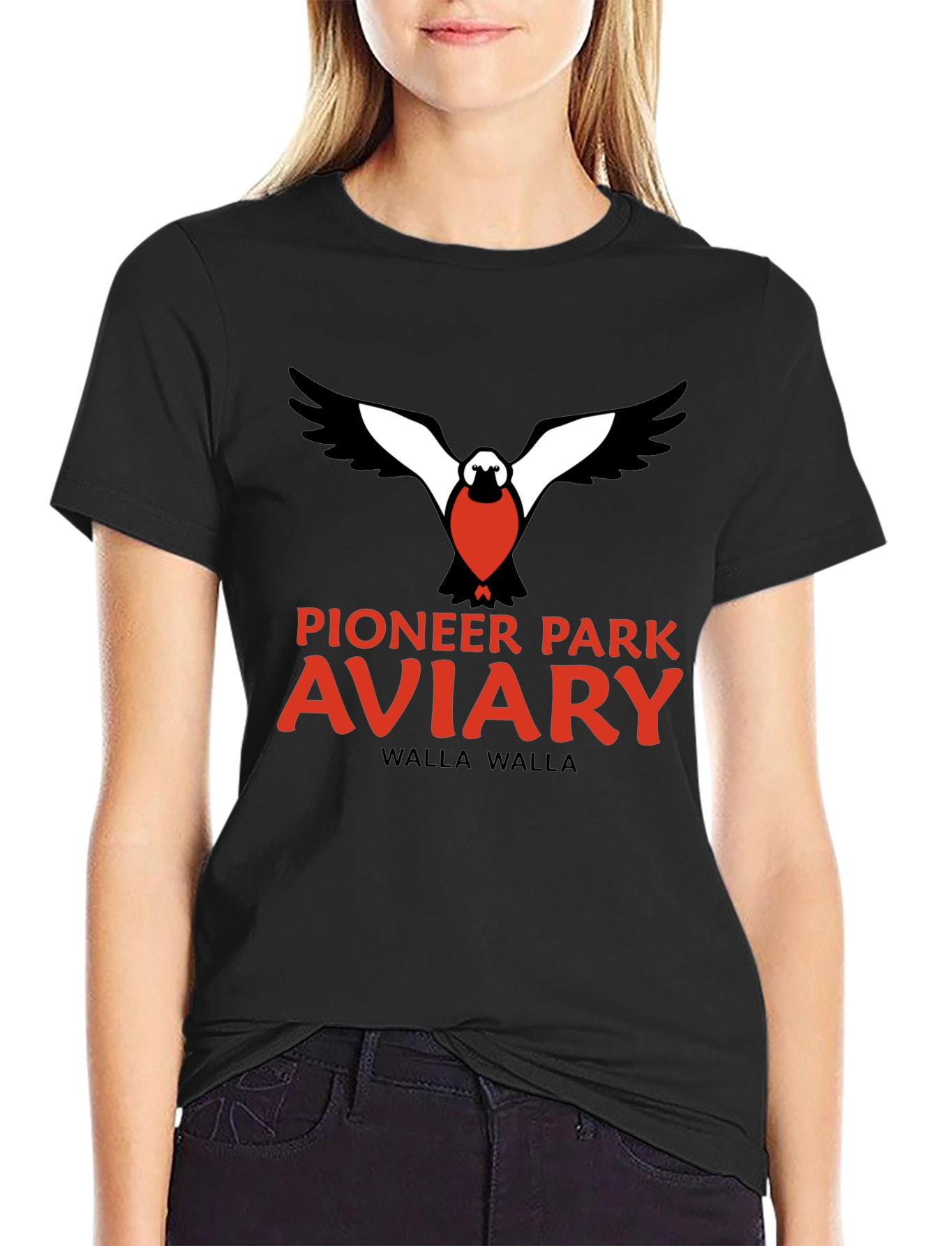 Pioneer Park Aviary T-Shirt - Walla Walla Bird Tee