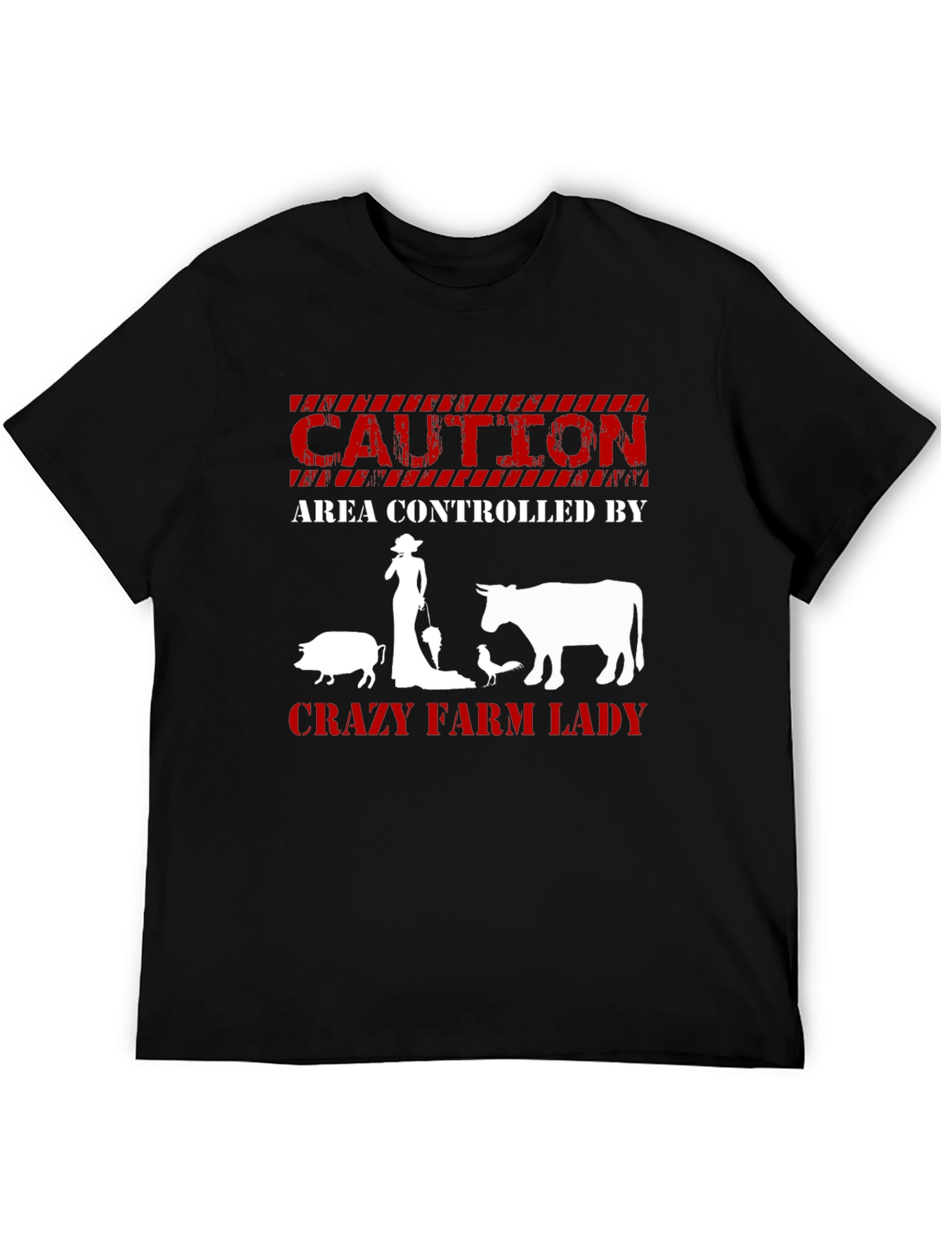 Crazy Farm Lady T-Shirt