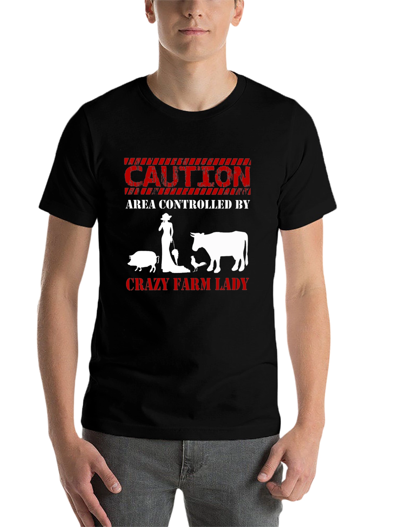 Crazy Farm Lady T-Shirt