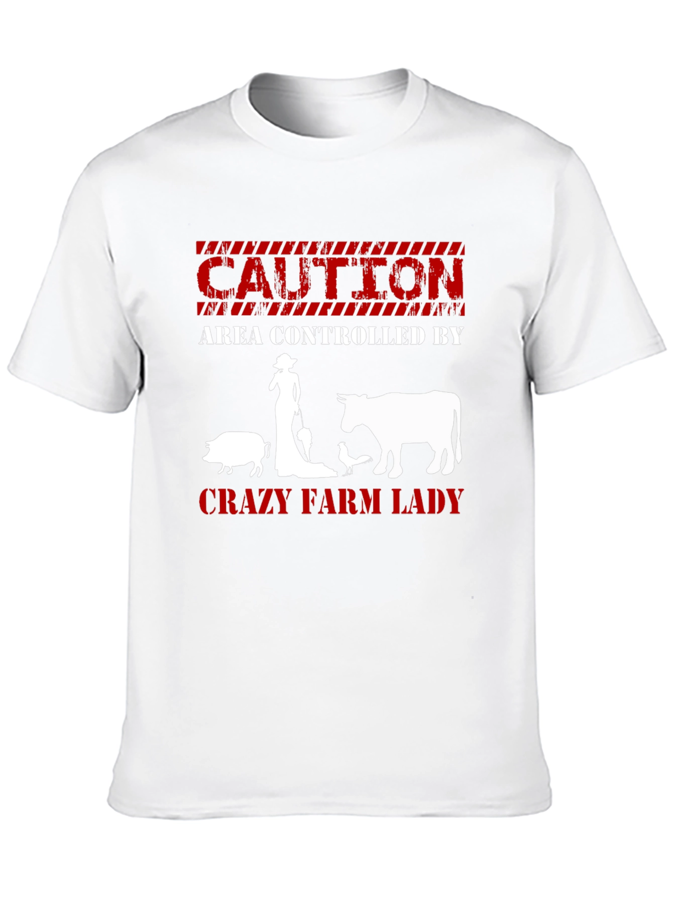 Crazy Farm Lady T-Shirt