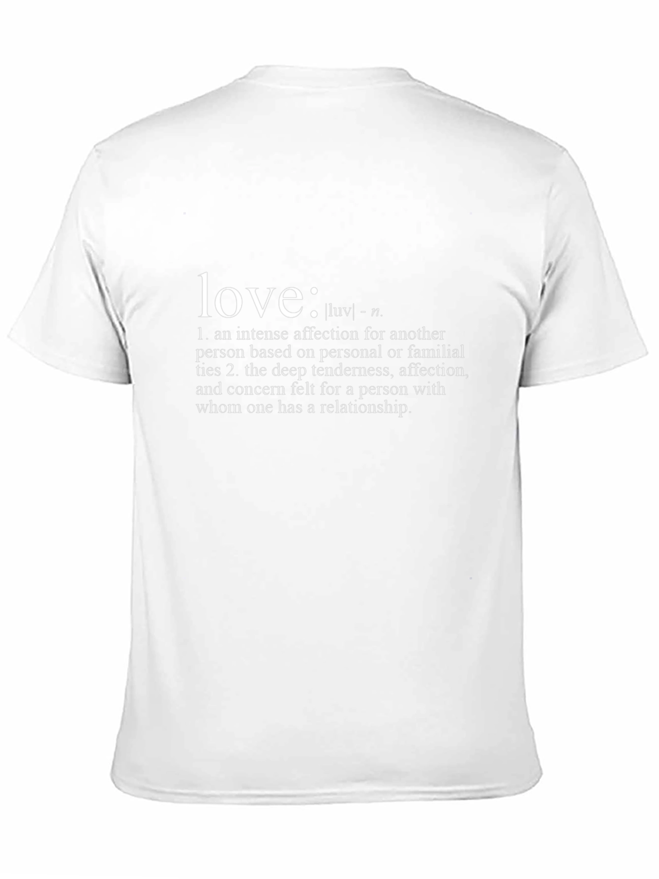 Definition of Love Black T-Shirt