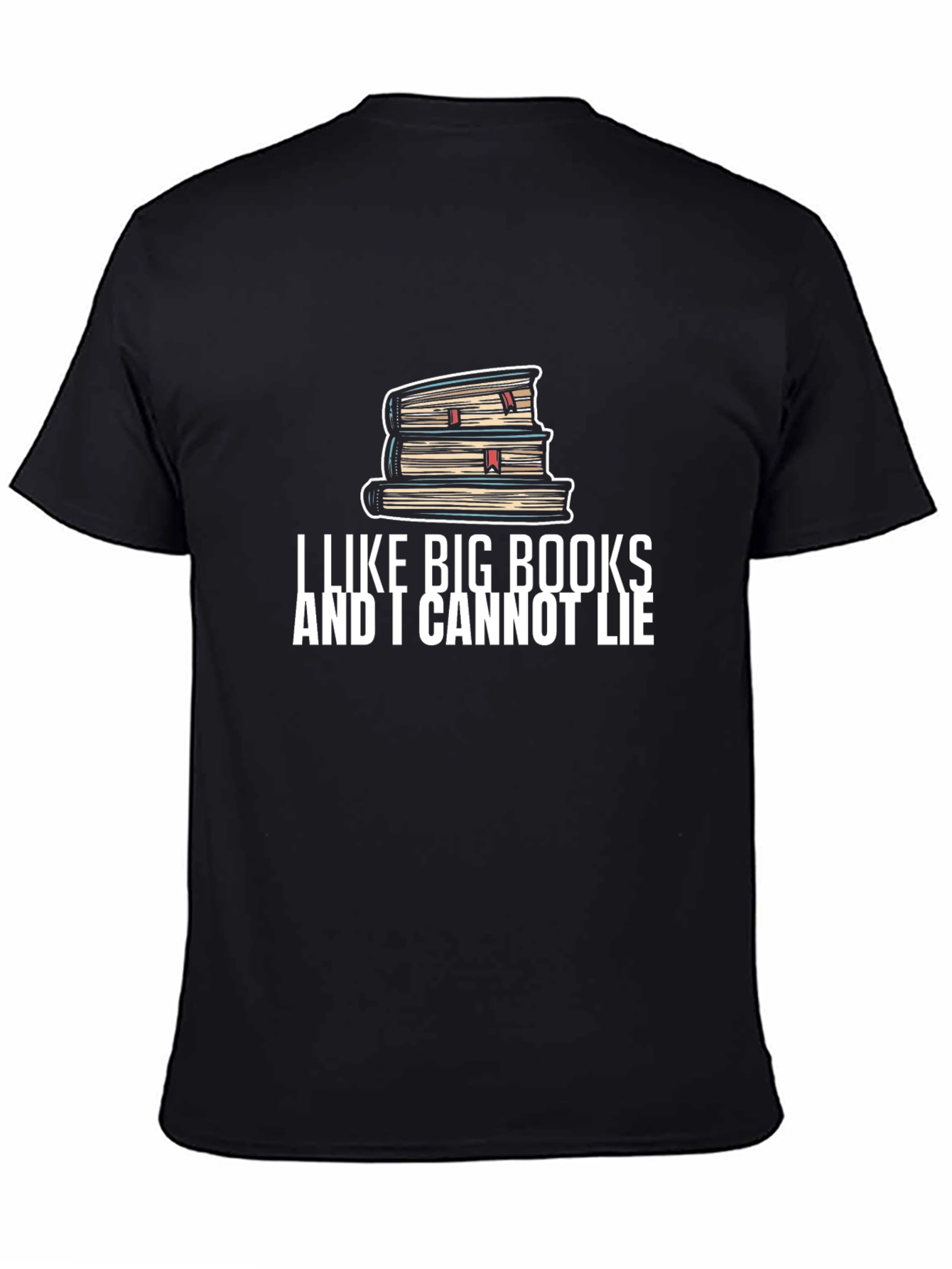 I Like Big Books T-Shirt Funny Reader Tee