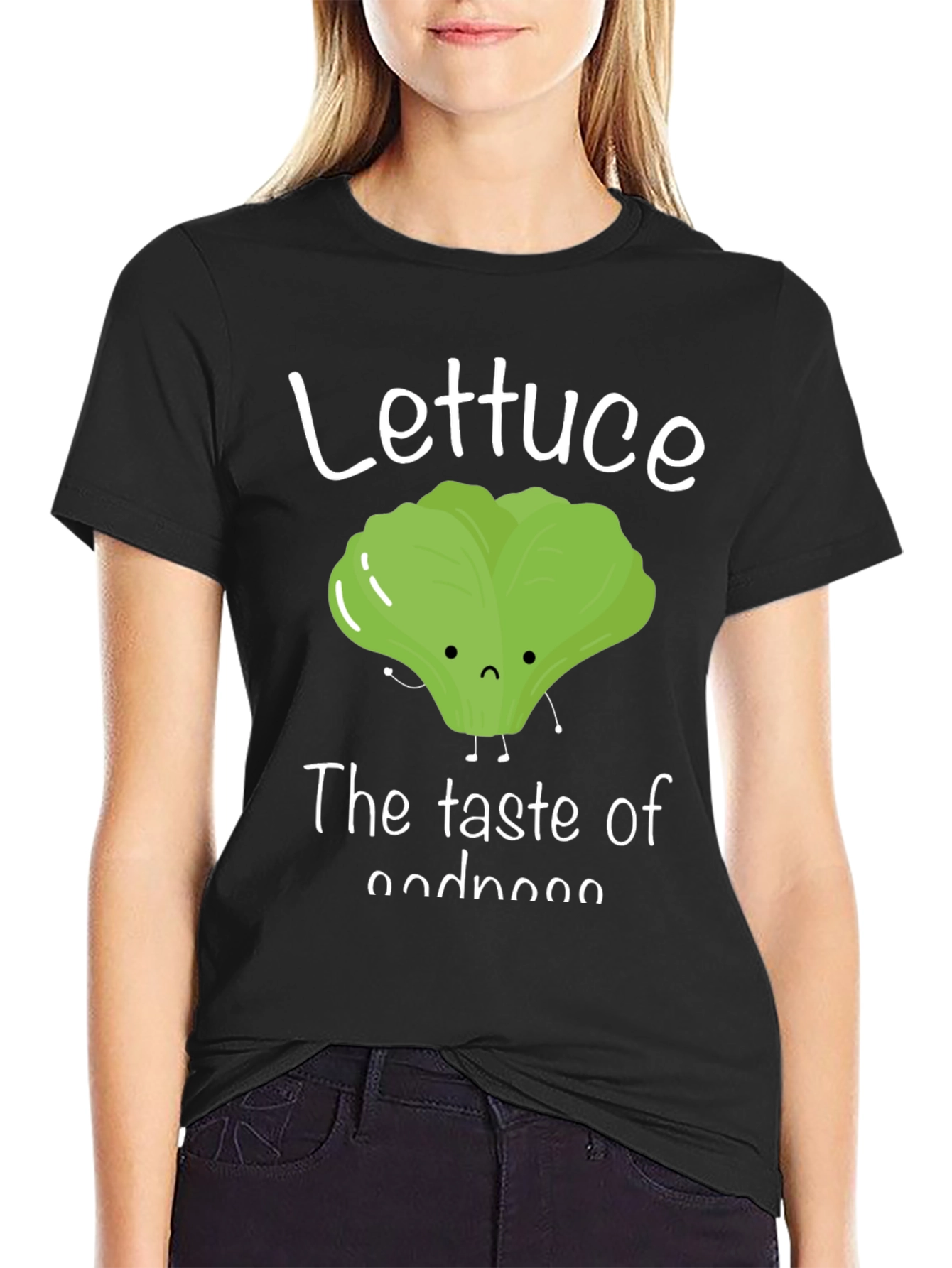 Lettuce Taste of Goodness Graphic T-Shirt