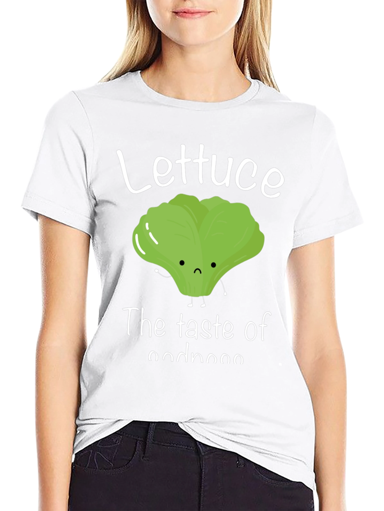 Lettuce Taste of Goodness Graphic T-Shirt