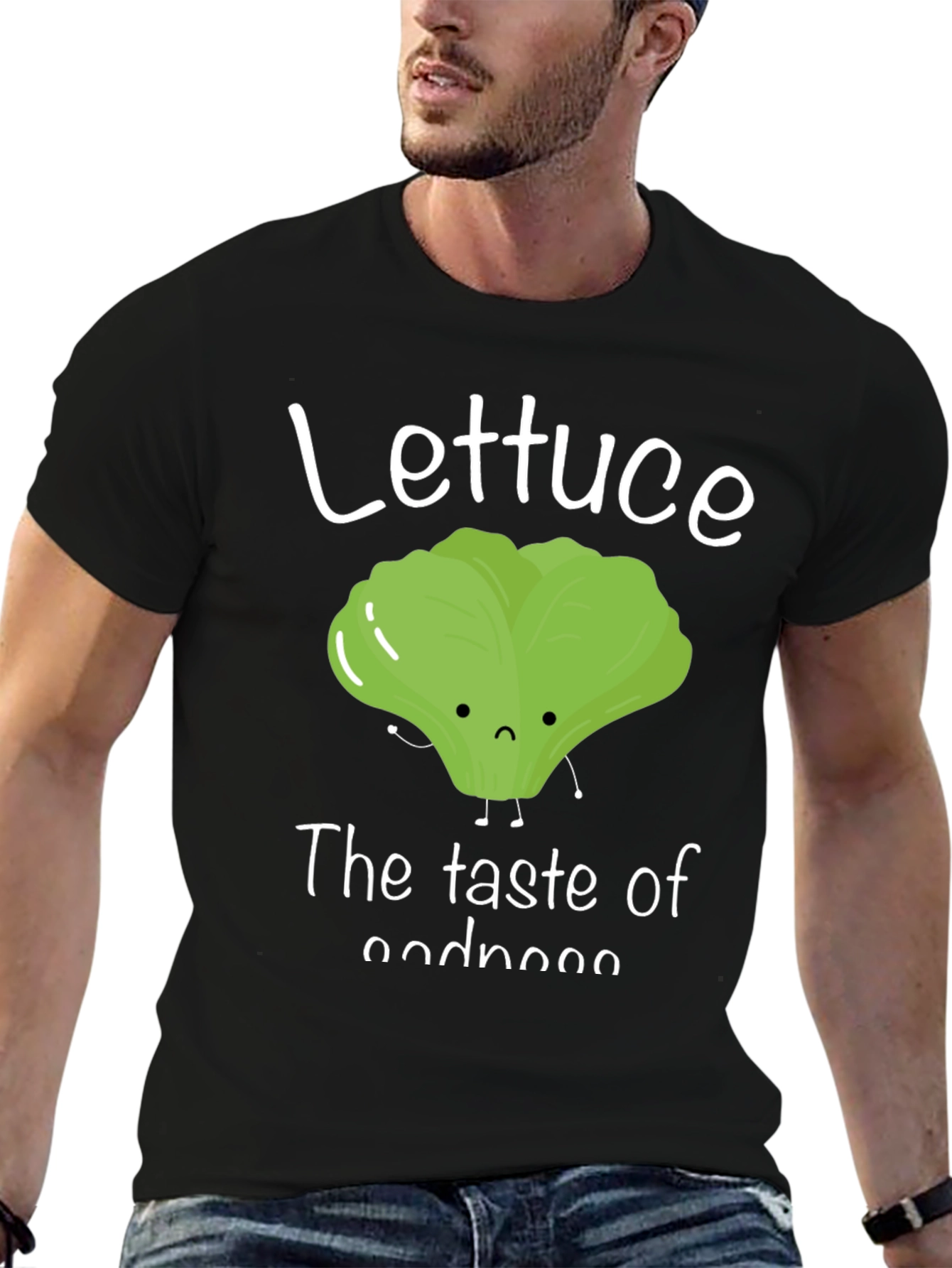 Lettuce Taste of Goodness Graphic T-Shirt