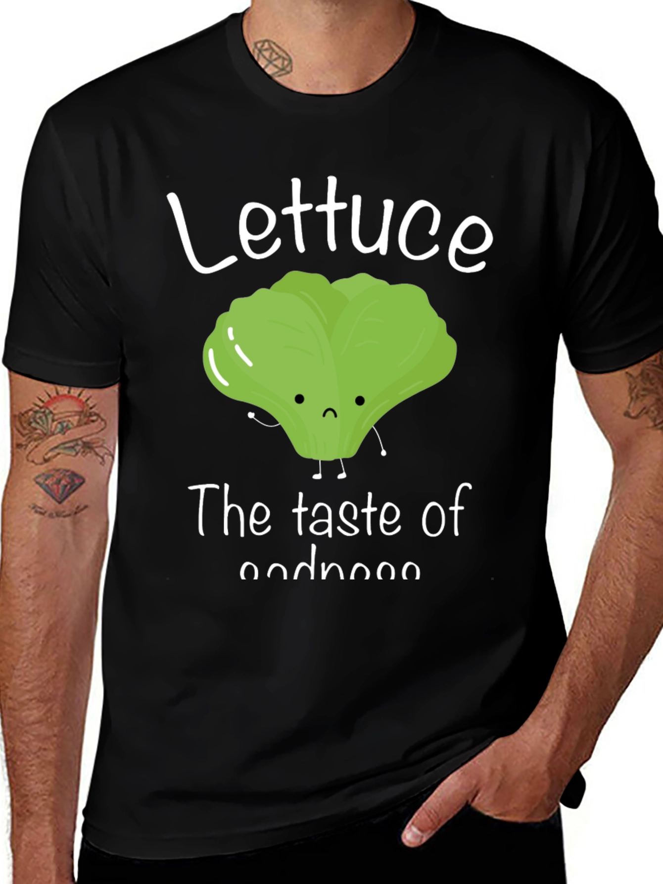 Lettuce Taste of Goodness Graphic T-Shirt
