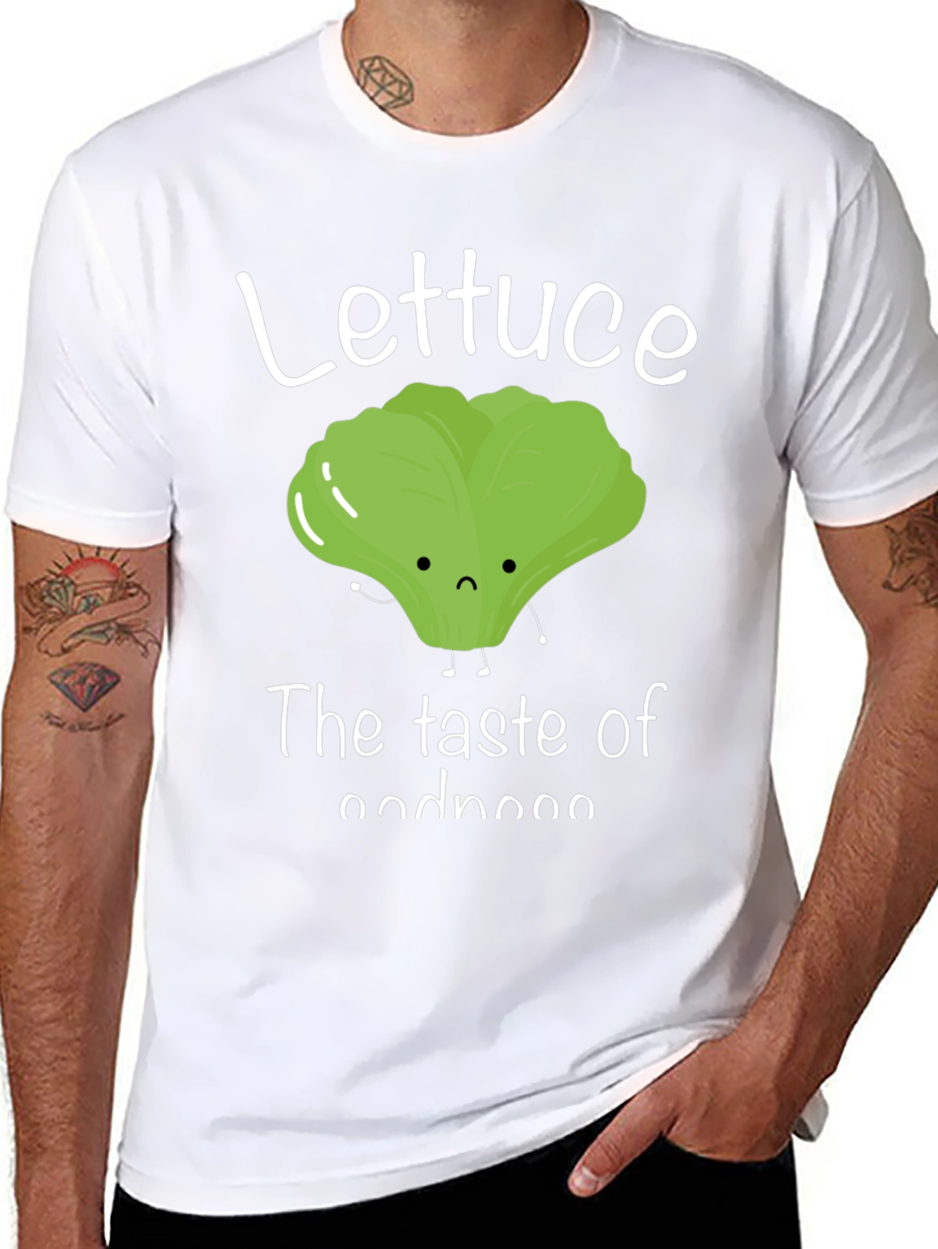 Lettuce Taste of Goodness Graphic T-Shirt