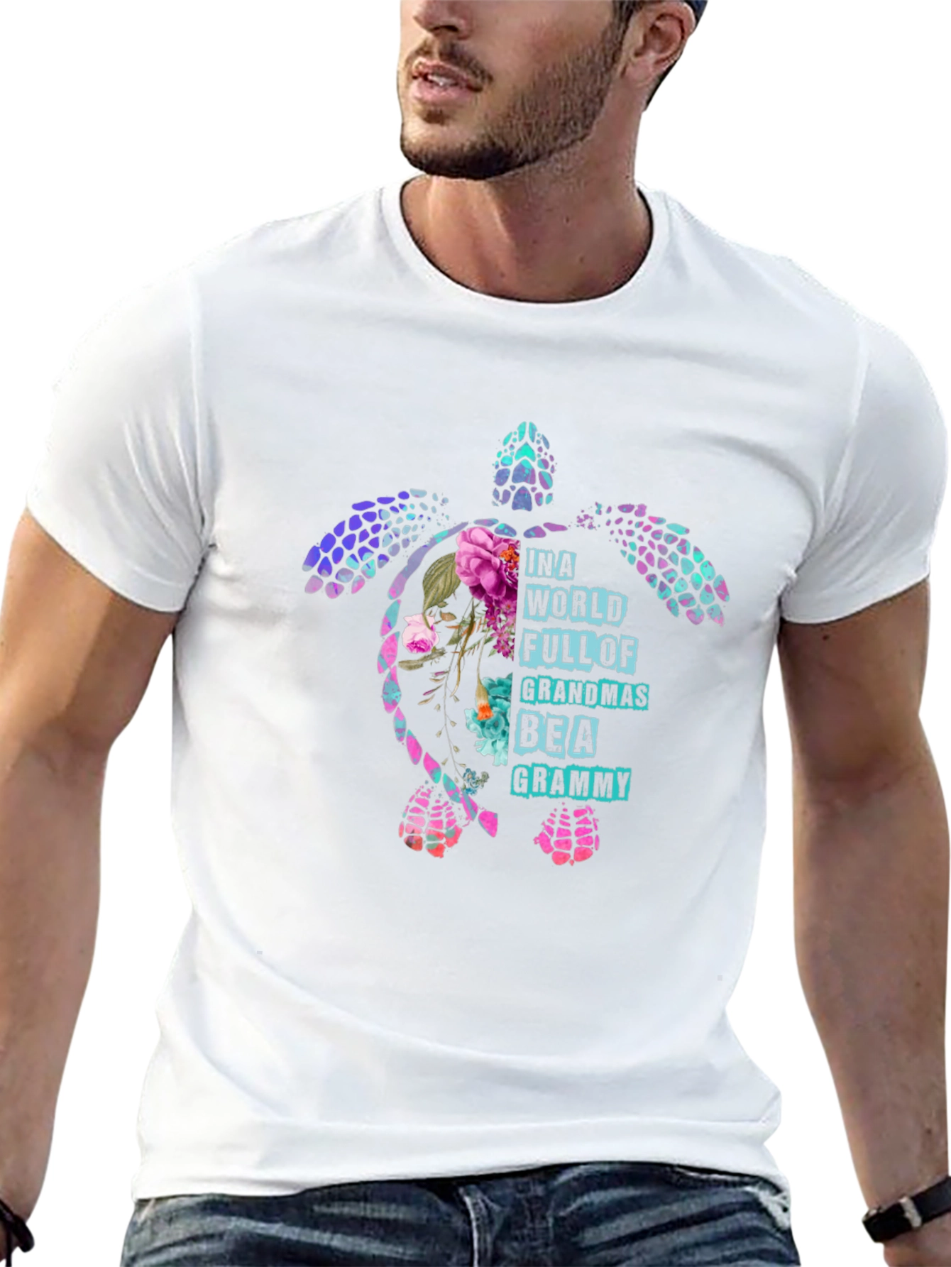 Grandma Turtle Graphic Tee