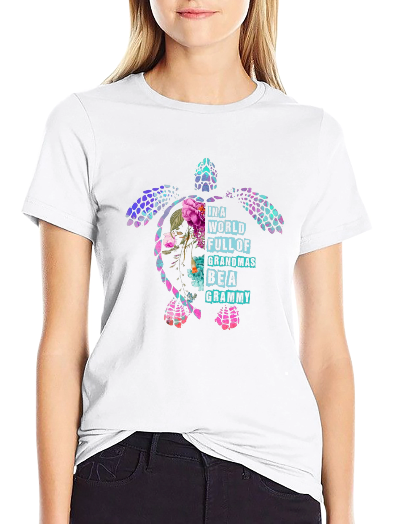 Grandma Turtle Graphic Tee
