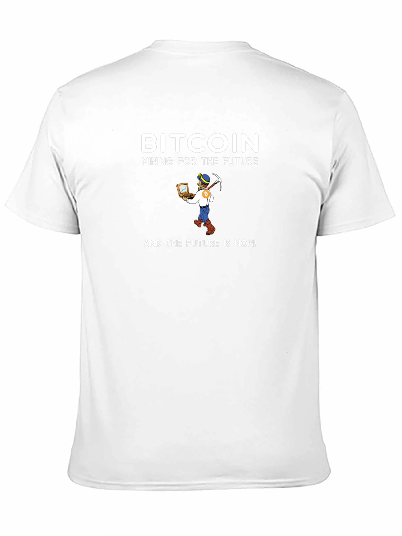 Bitcoin Mining T-Shirt - Future is Now!