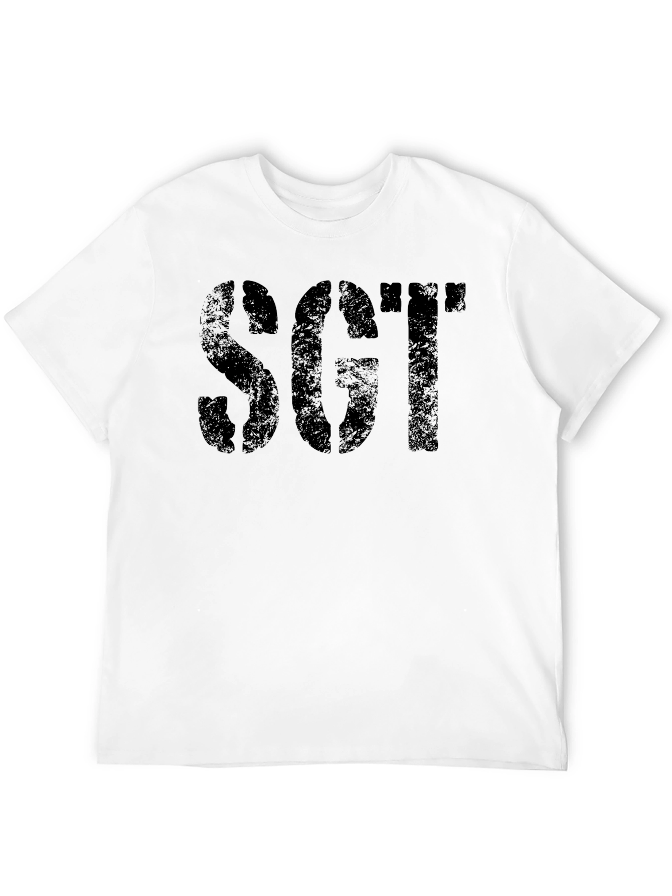 SGT Graphic Tee - Military Inspired Distressed Print