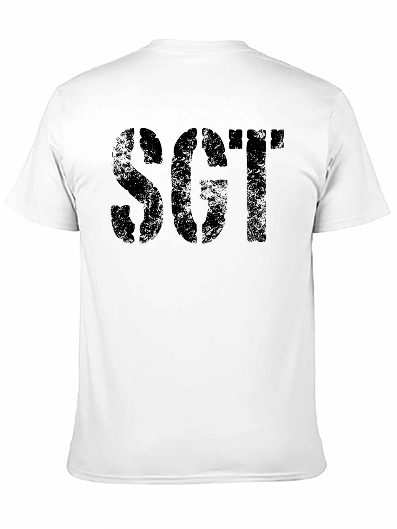 SGT Graphic Tee - Military Inspired Distressed Print