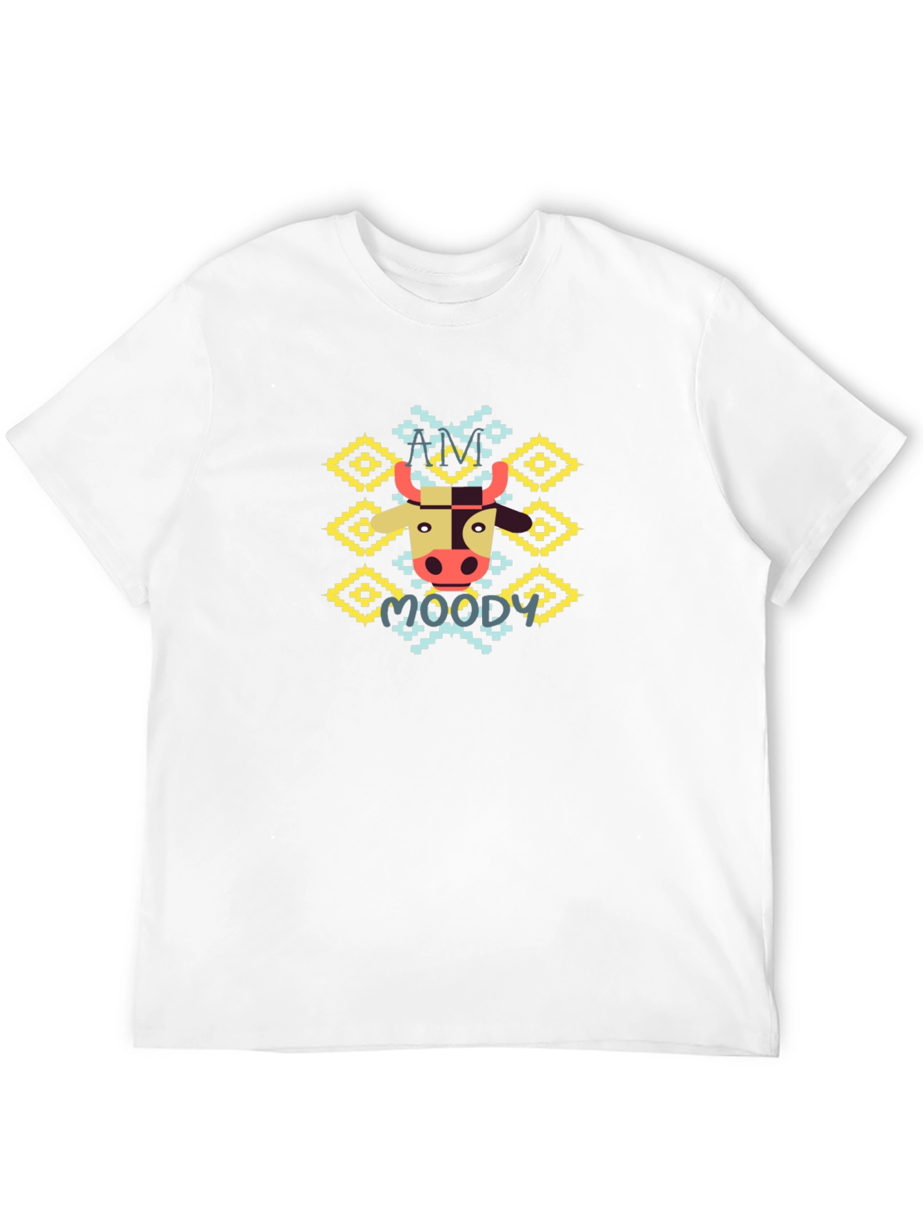 Moody Cow Graphic Tee - Fun & Unique Style