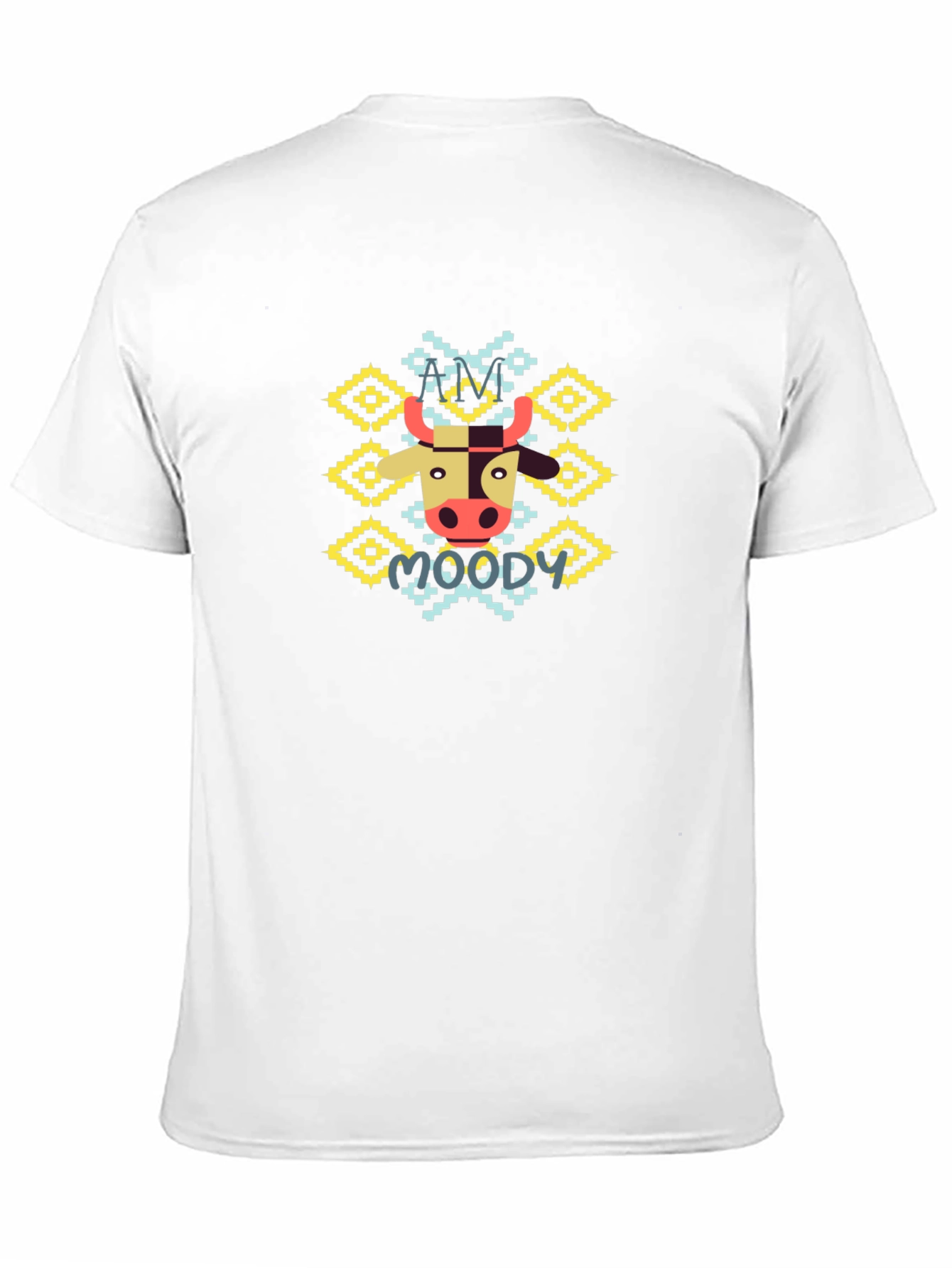 Moody Cow Graphic Tee - Fun & Unique Style