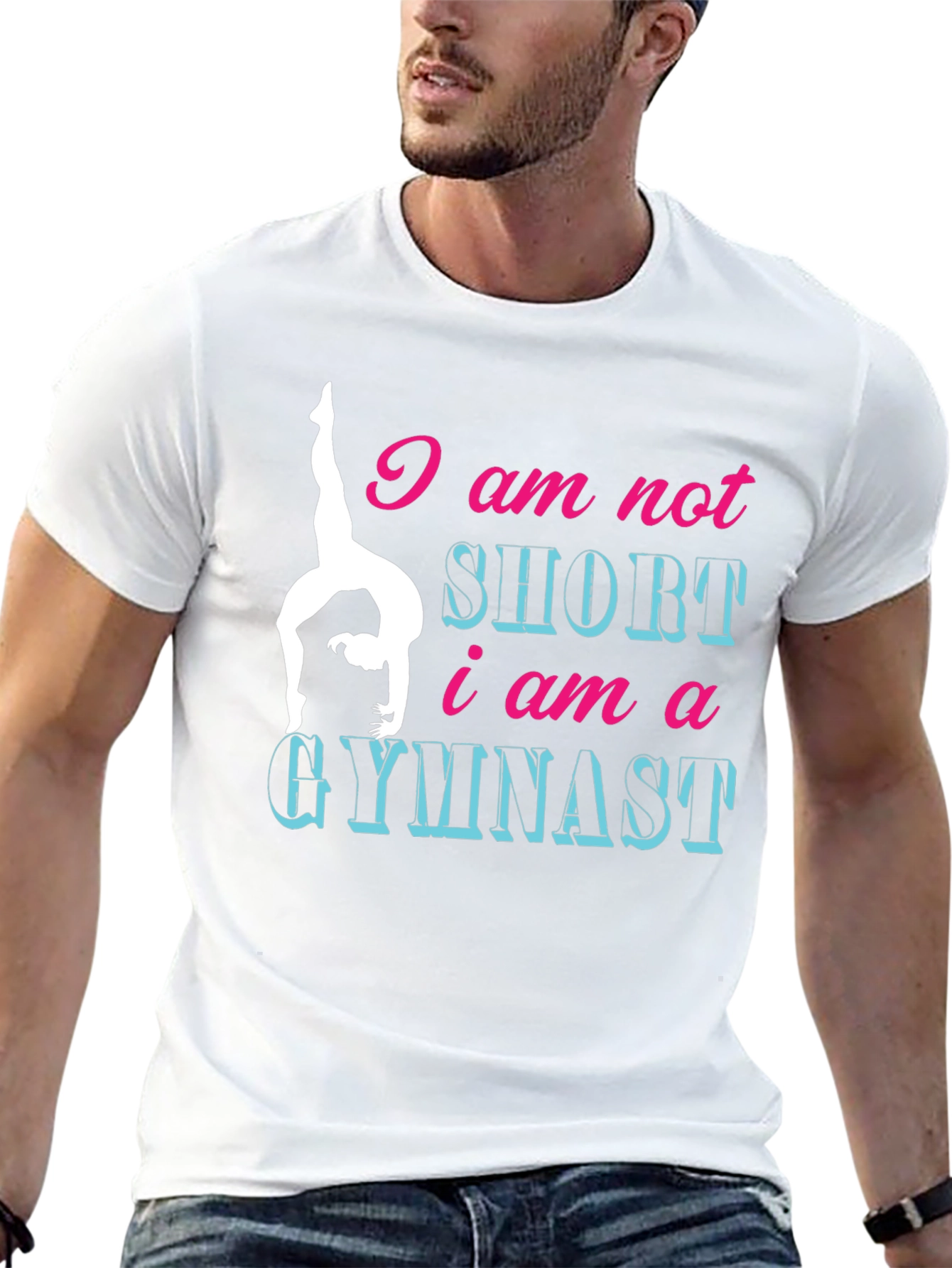 Gymnast Tee: I am Not Short