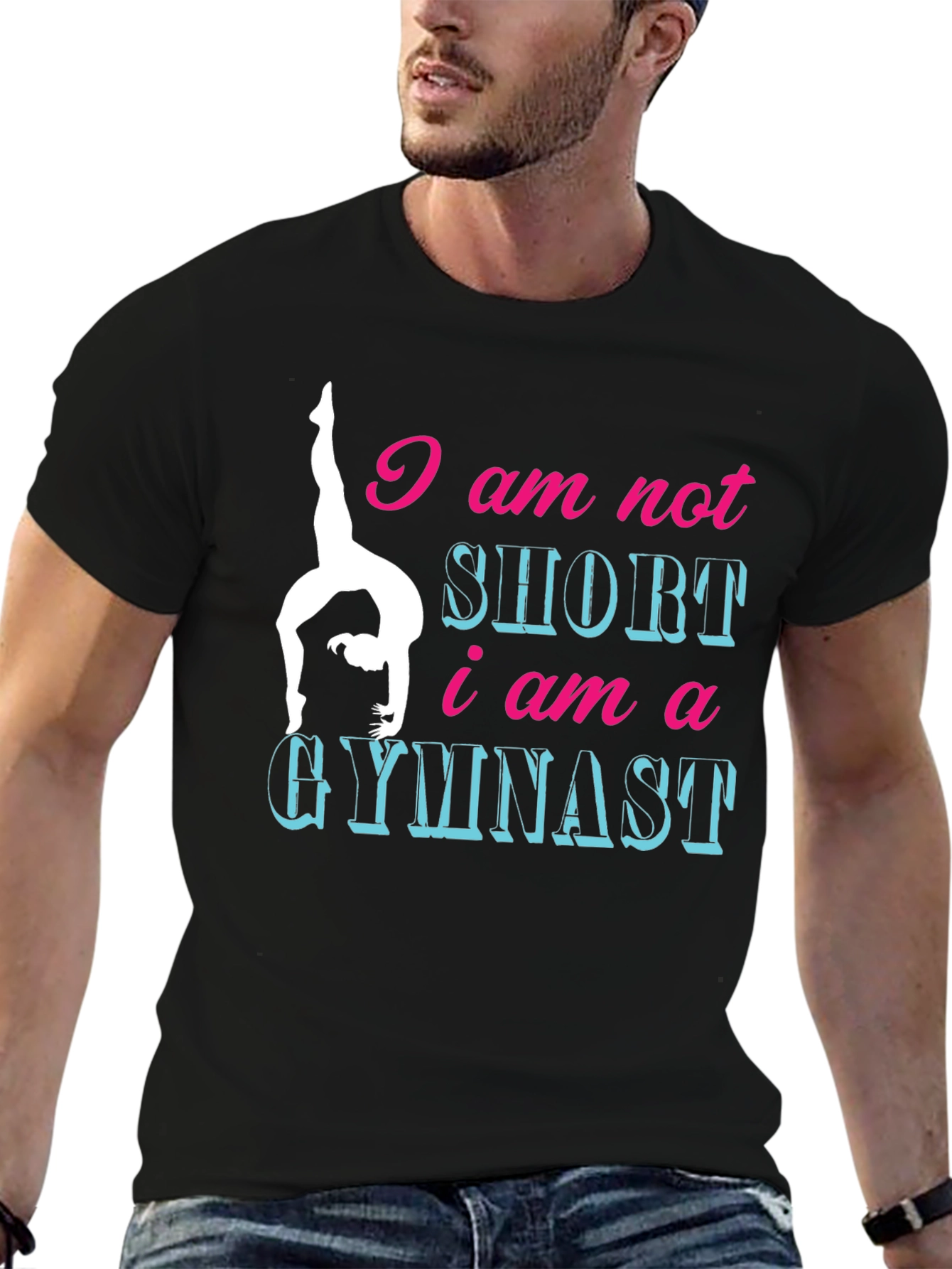 Gymnast Tee: I am Not Short