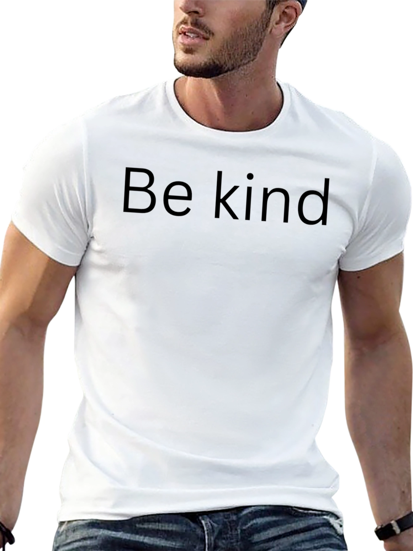Be Kind Black T-Shirt - Stylish & Comfortable