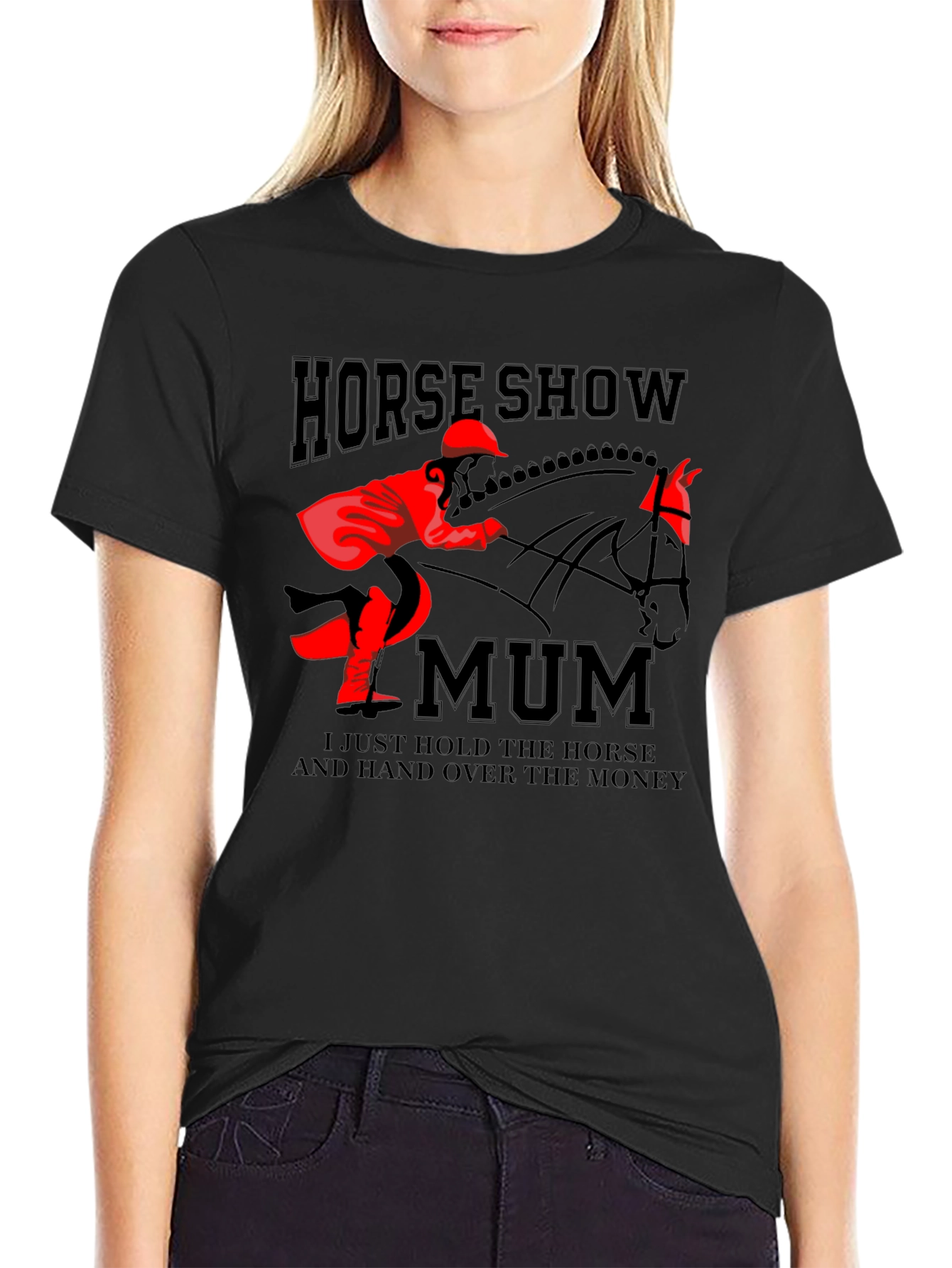 Horse Show Mum T-Shirt
