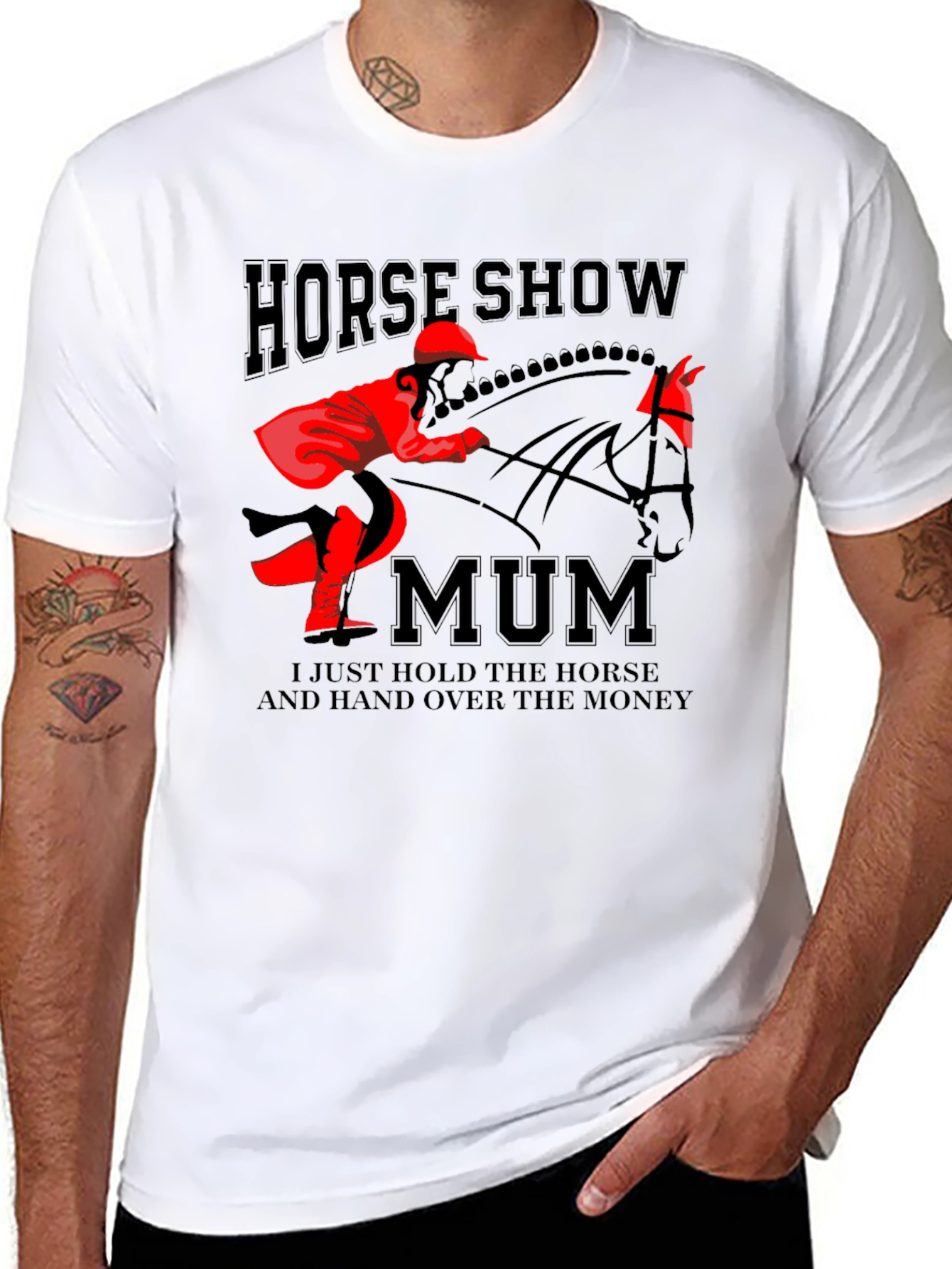 Horse Show Mum T-Shirt