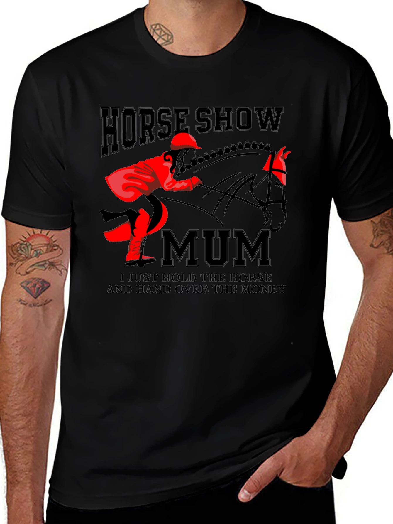 Horse Show Mum T-Shirt