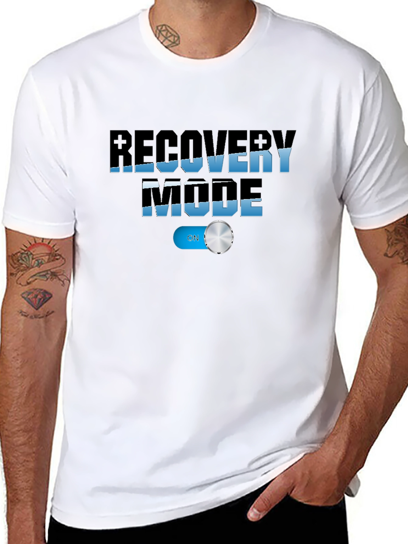 Recovery Mode Graphic Tee - Black