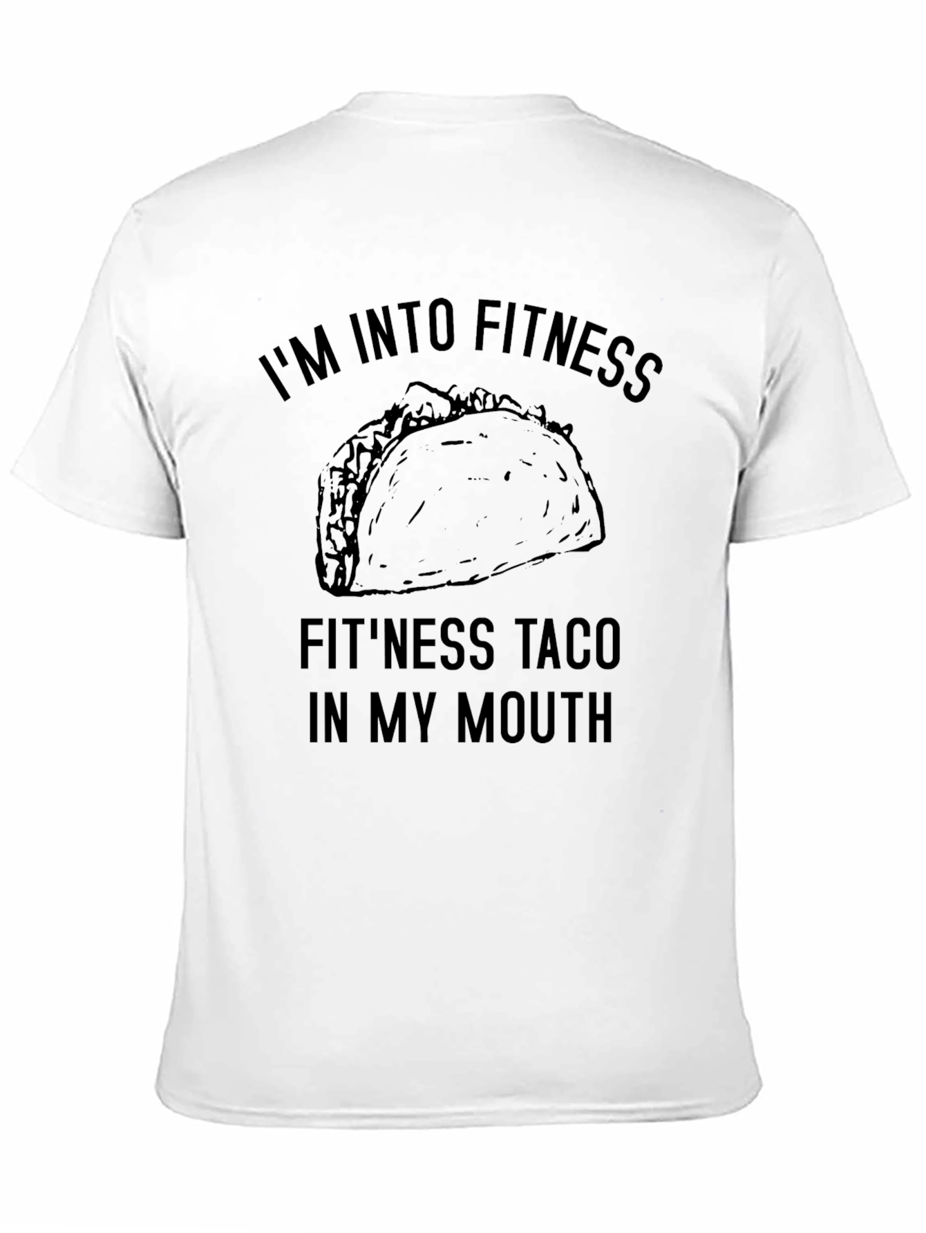 Fitness Taco Black T-Shirt