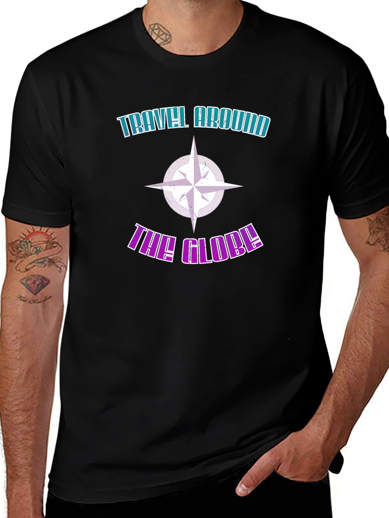 Travel Around the Globe Graphic Tee