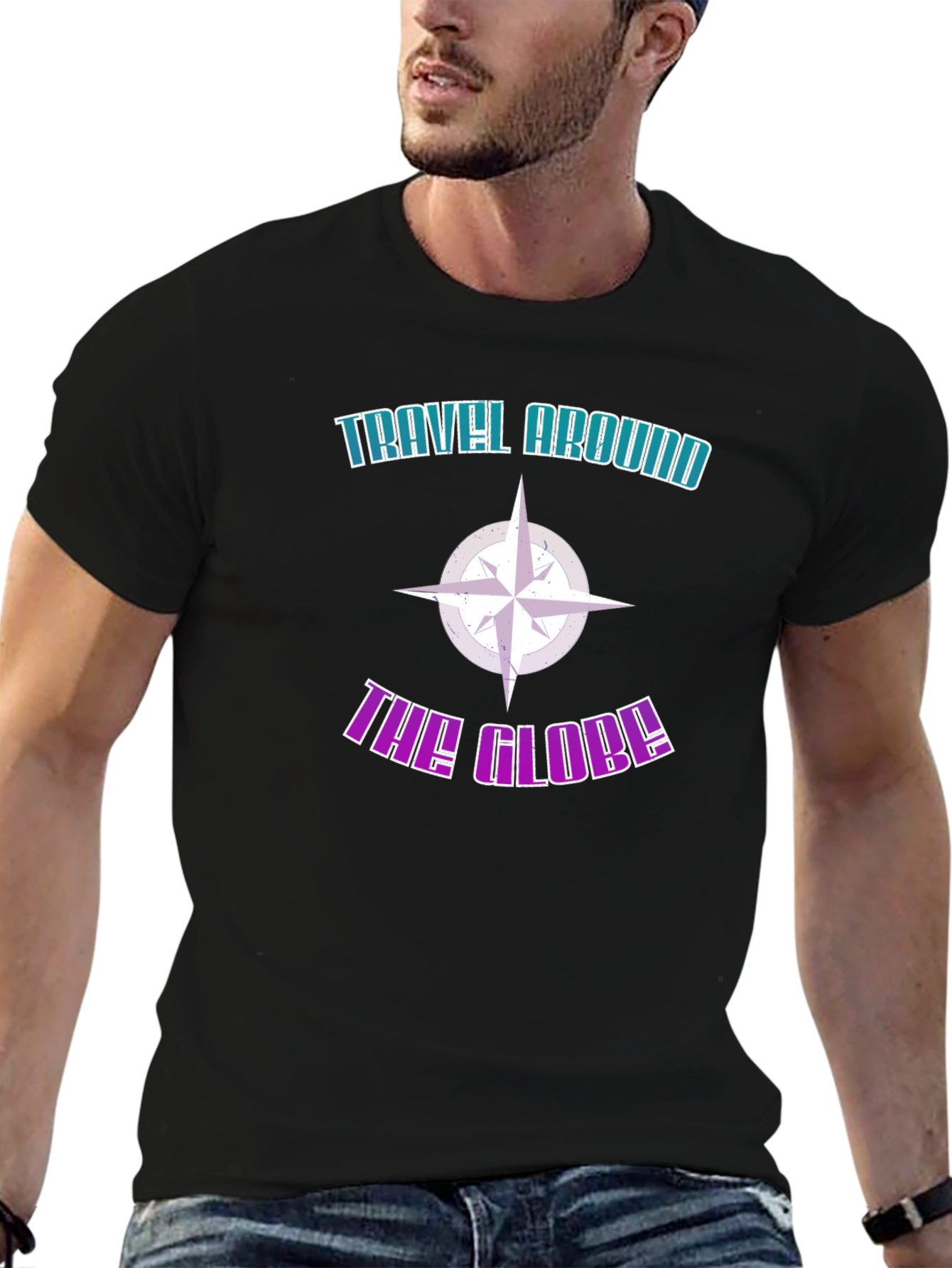 Travel Around the Globe Graphic Tee