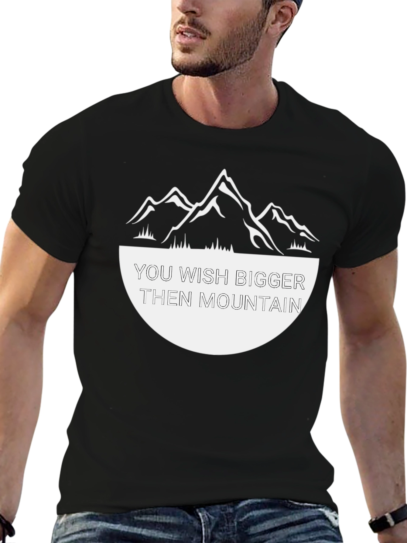 Mountain Graphic Tee - You Wish Bigger