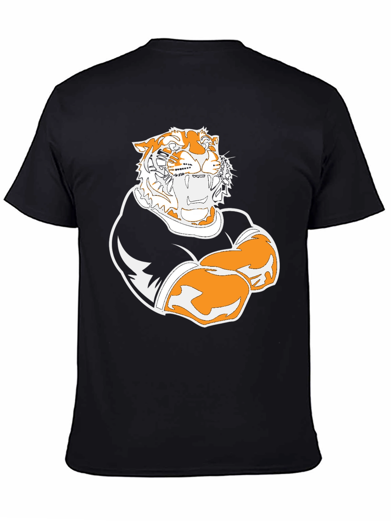 Tiger Graphic Black T-Shirt