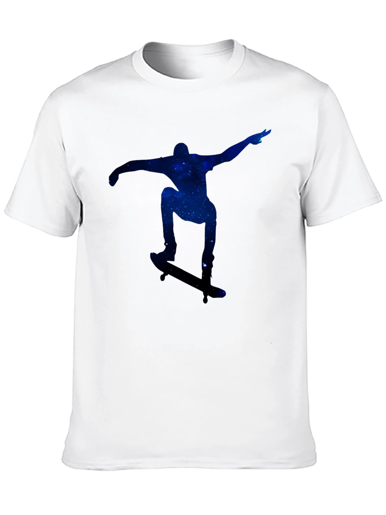 Galaxy Skater Black T-Shirt